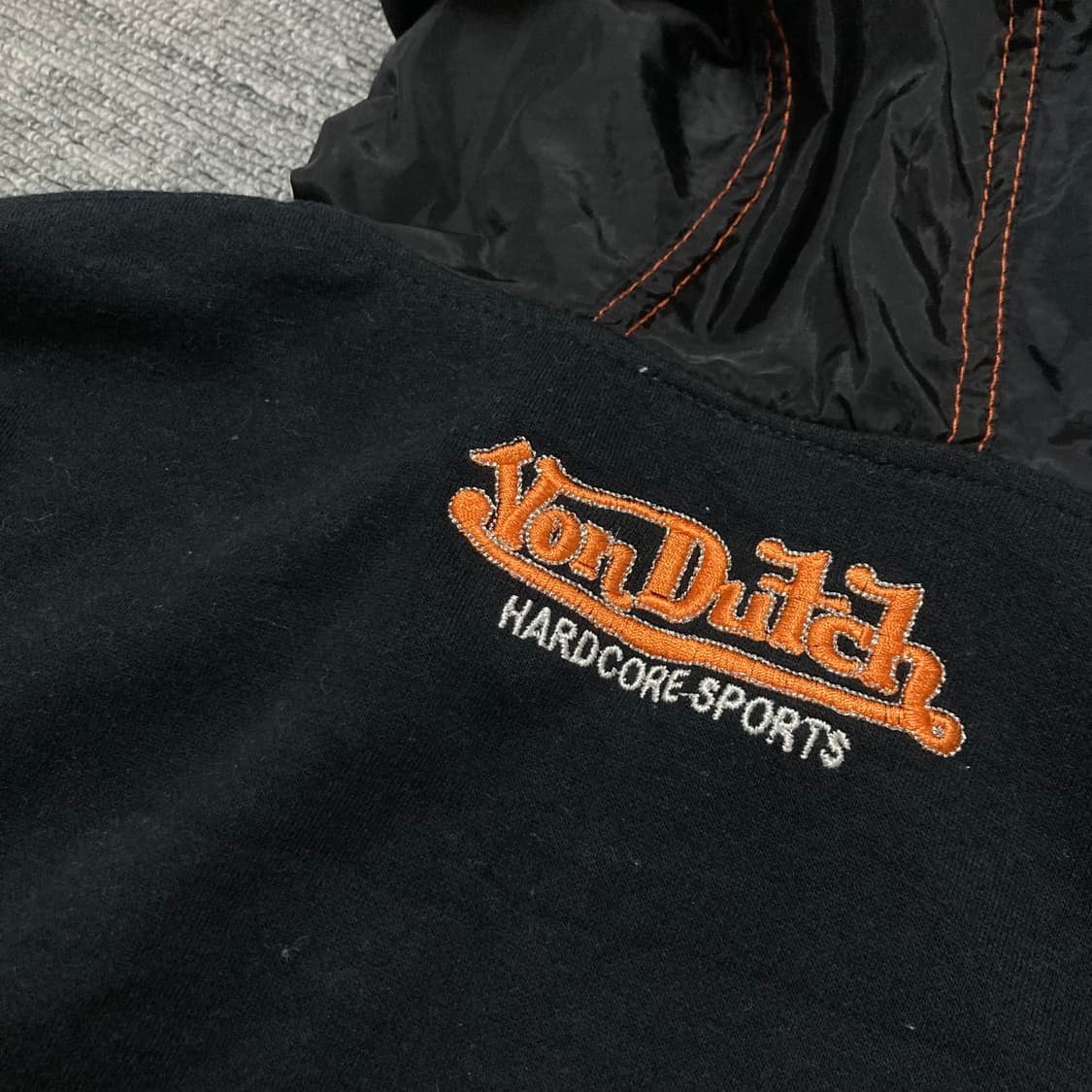 [S] Vondutch 본더치 올드스쿨 크롭 후드집업 상품이미지4