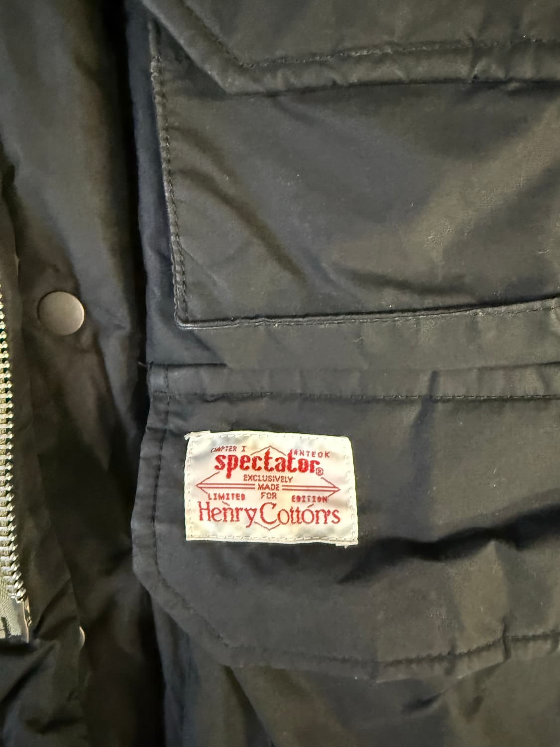헨리코튼x스펙테이터 패딩 판매합니다. 상품이미지4