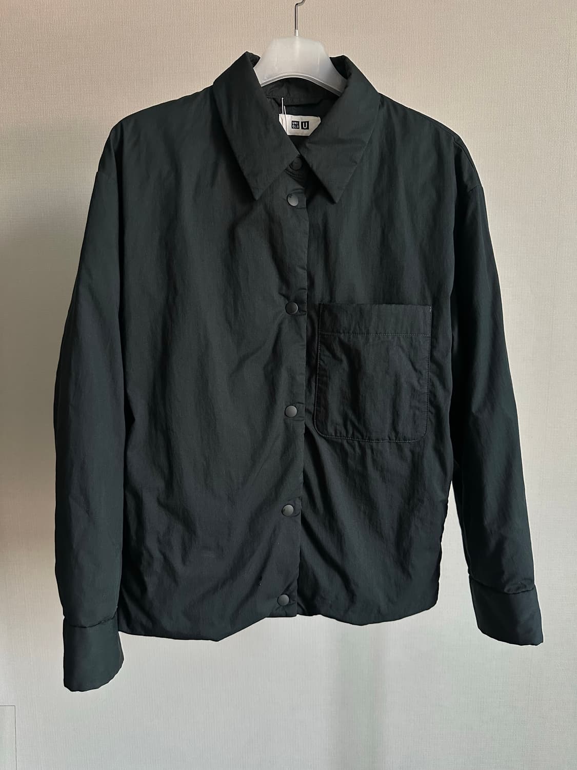 UNIQLO U 우먼스 패디드 셔츠 재킷 상품이미지1