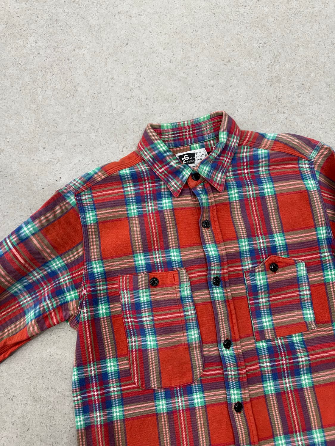 엔지니어가먼츠 Engineers Garments 마드라스 체크 워크셔츠 상품이미지2