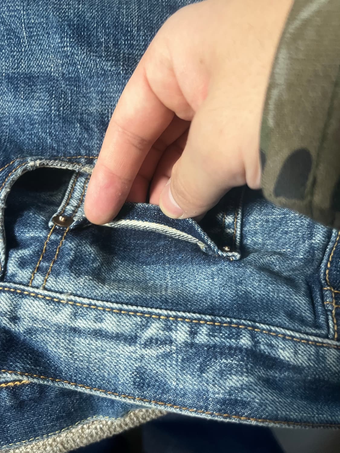 캐피탈 짐바브웨 몽키 데님 38사이즈 상품이미지8