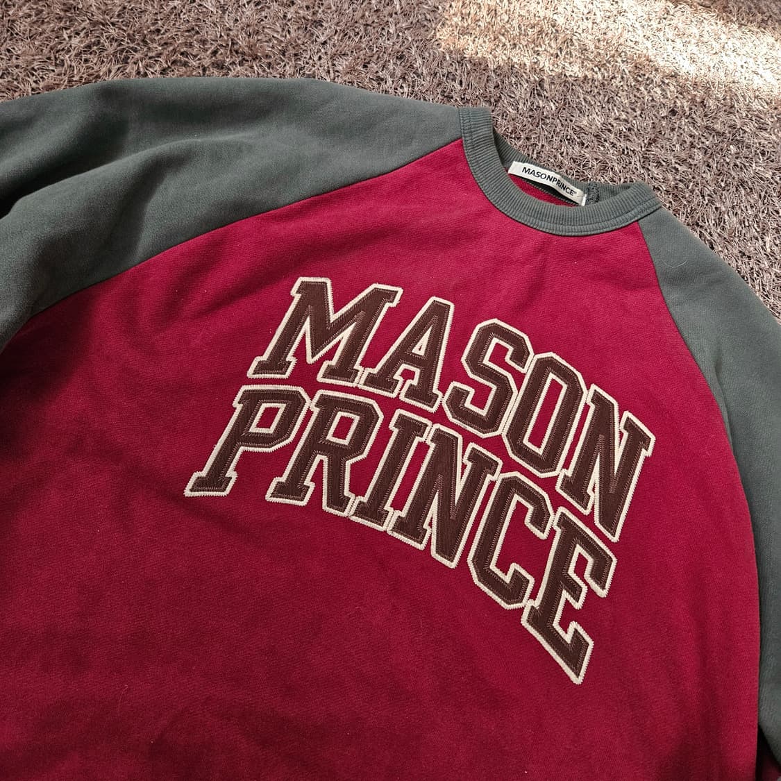 Mason Prince 라글란 스웻 맨투맨 티셔츠 4size 상품이미지3