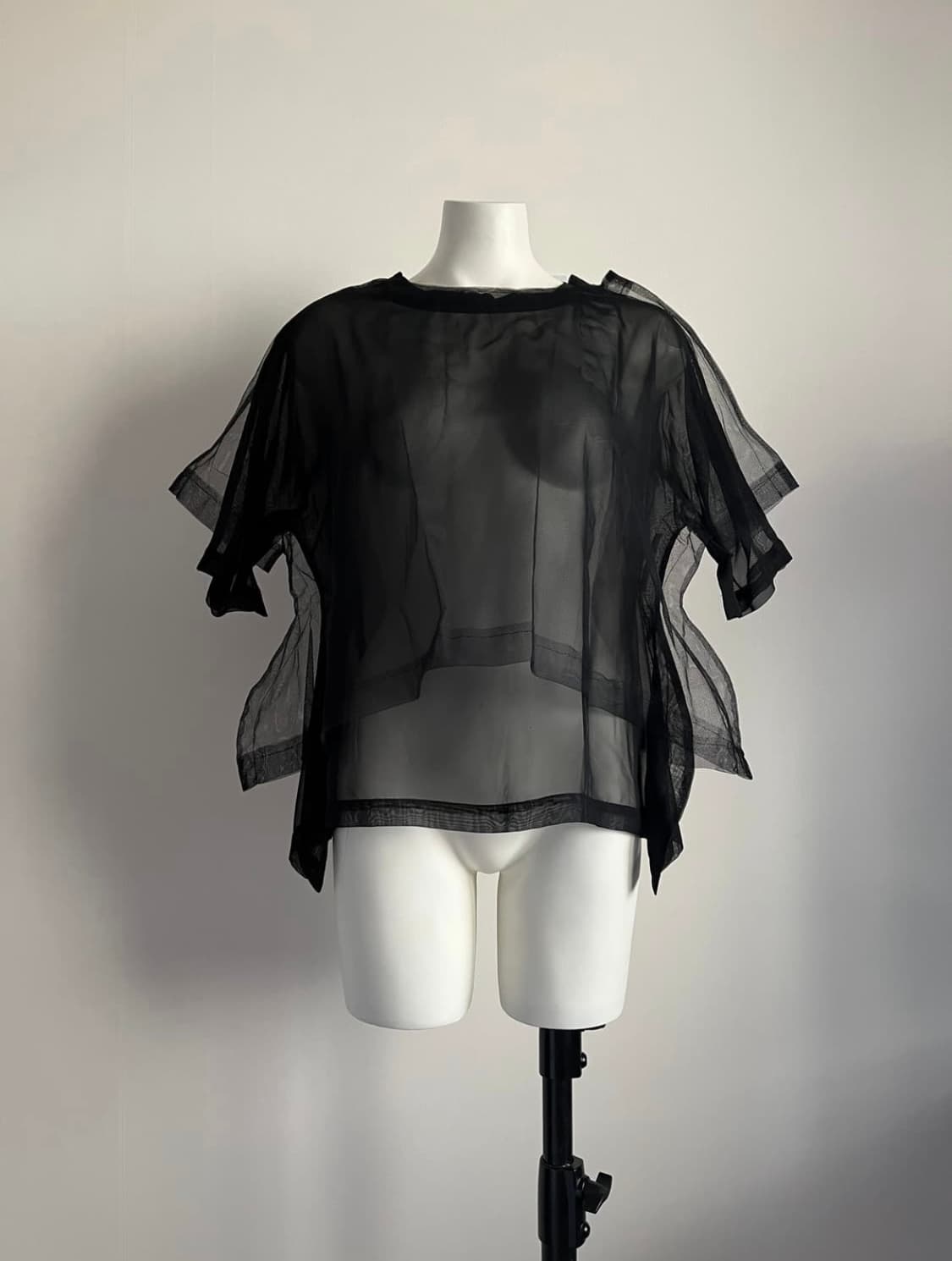 Comme des garcons layered mesh t-shirt 상품이미지1