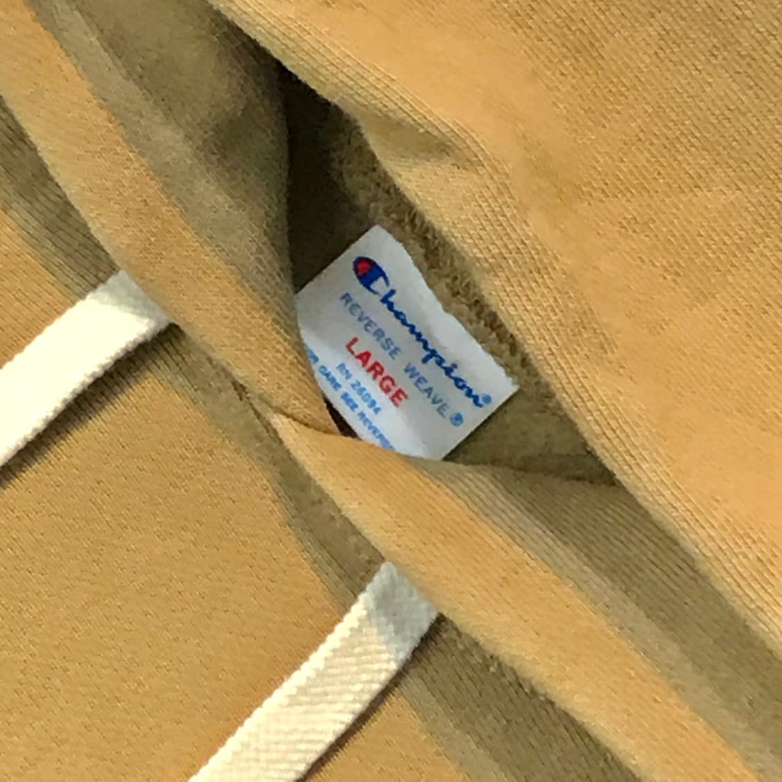 챔피온 리버스위브 베이지 헤비코튼 후디 남성 100 여성 66  상품이미지4