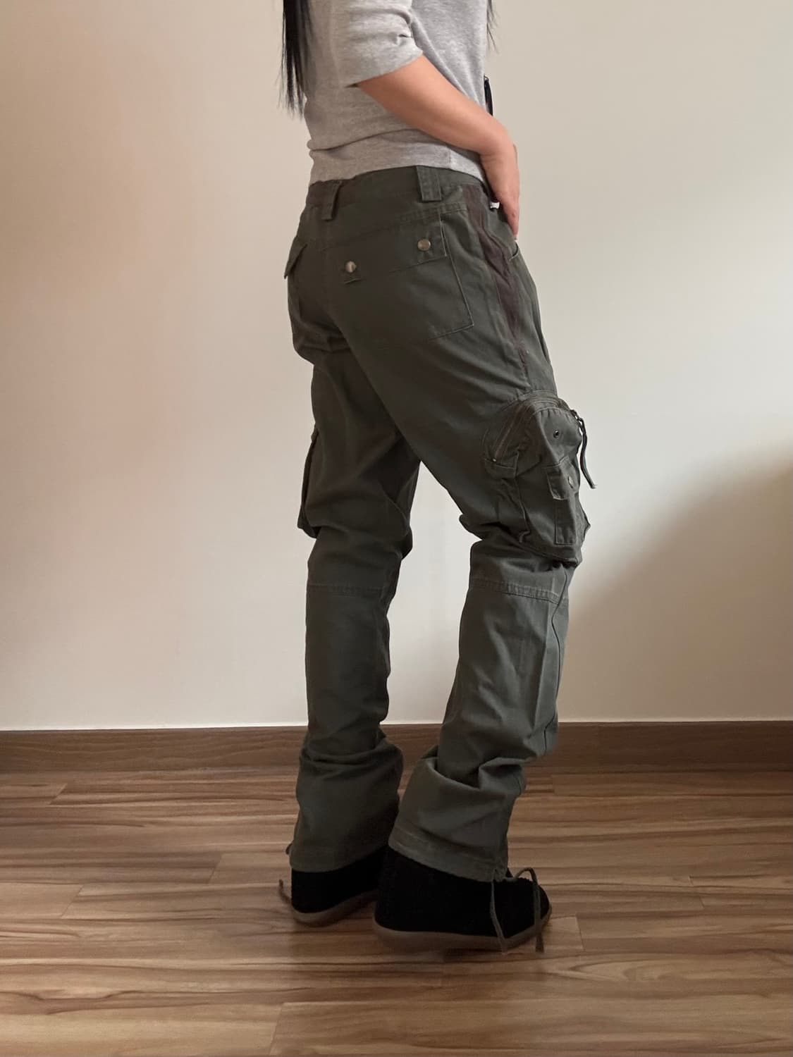 카키 카고 팬츠 상품이미지5