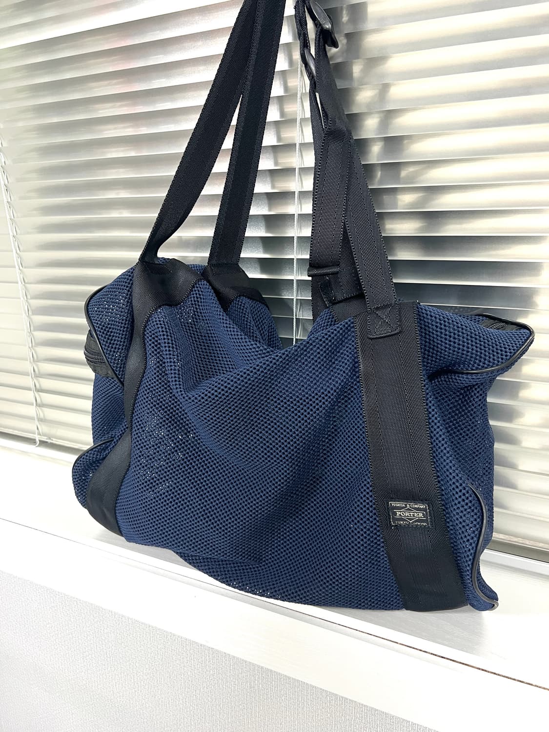 PORTER-MESH 2WAY BAG (Navy)  상품이미지4