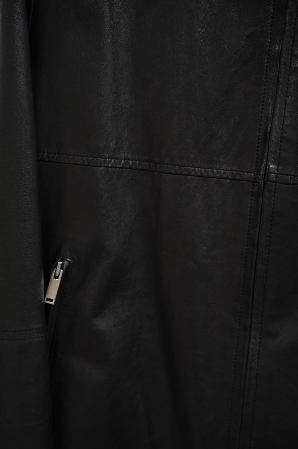 [N][M]베지터블 램스킨 레더 자켓 상품이미지4