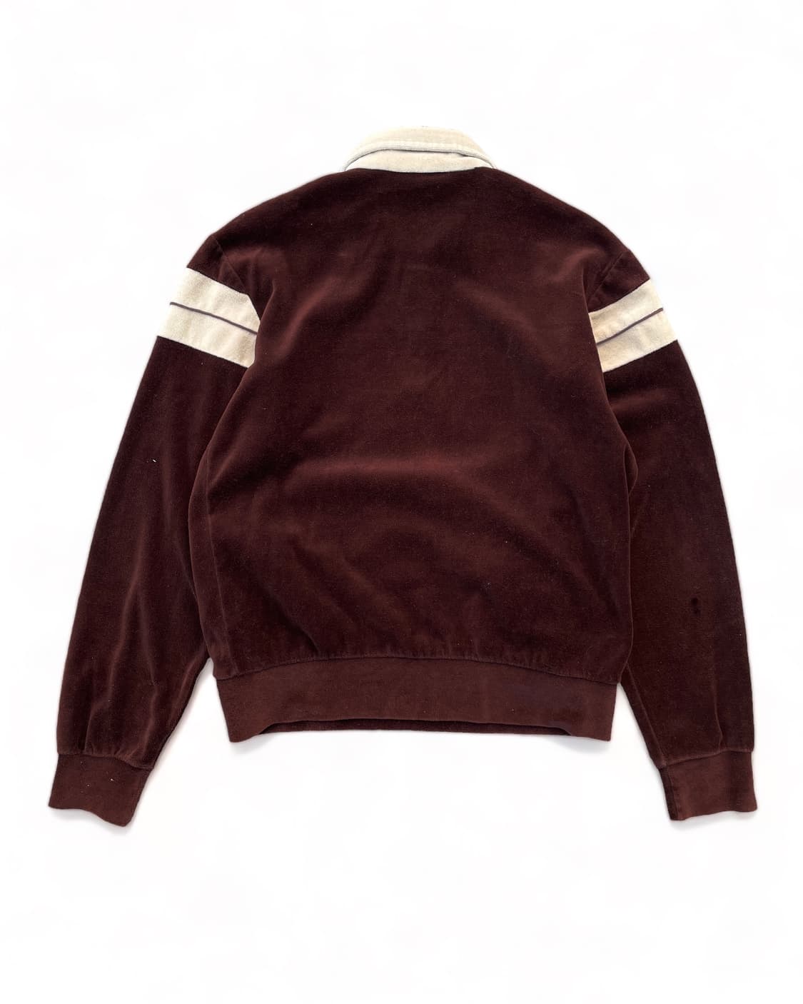 80’s Quater Zip Velour shirts 상품이미지6