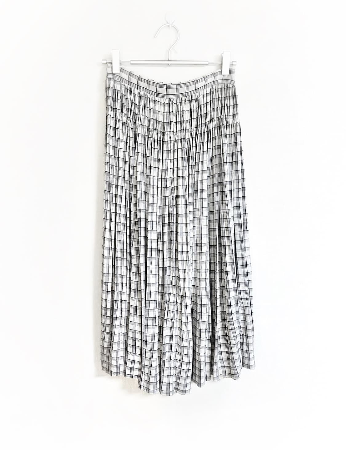 꼼데가르송 체크 플리츠 스커트 상품이미지1