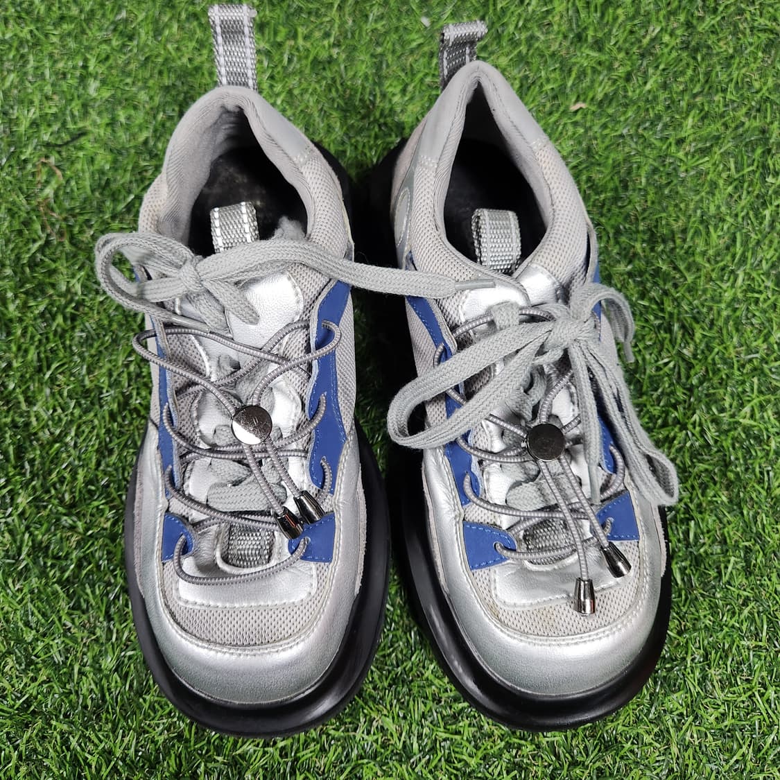 MASOOMAKE 어글리 스니커즈 │ 메탈릭 무드39 상품이미지1