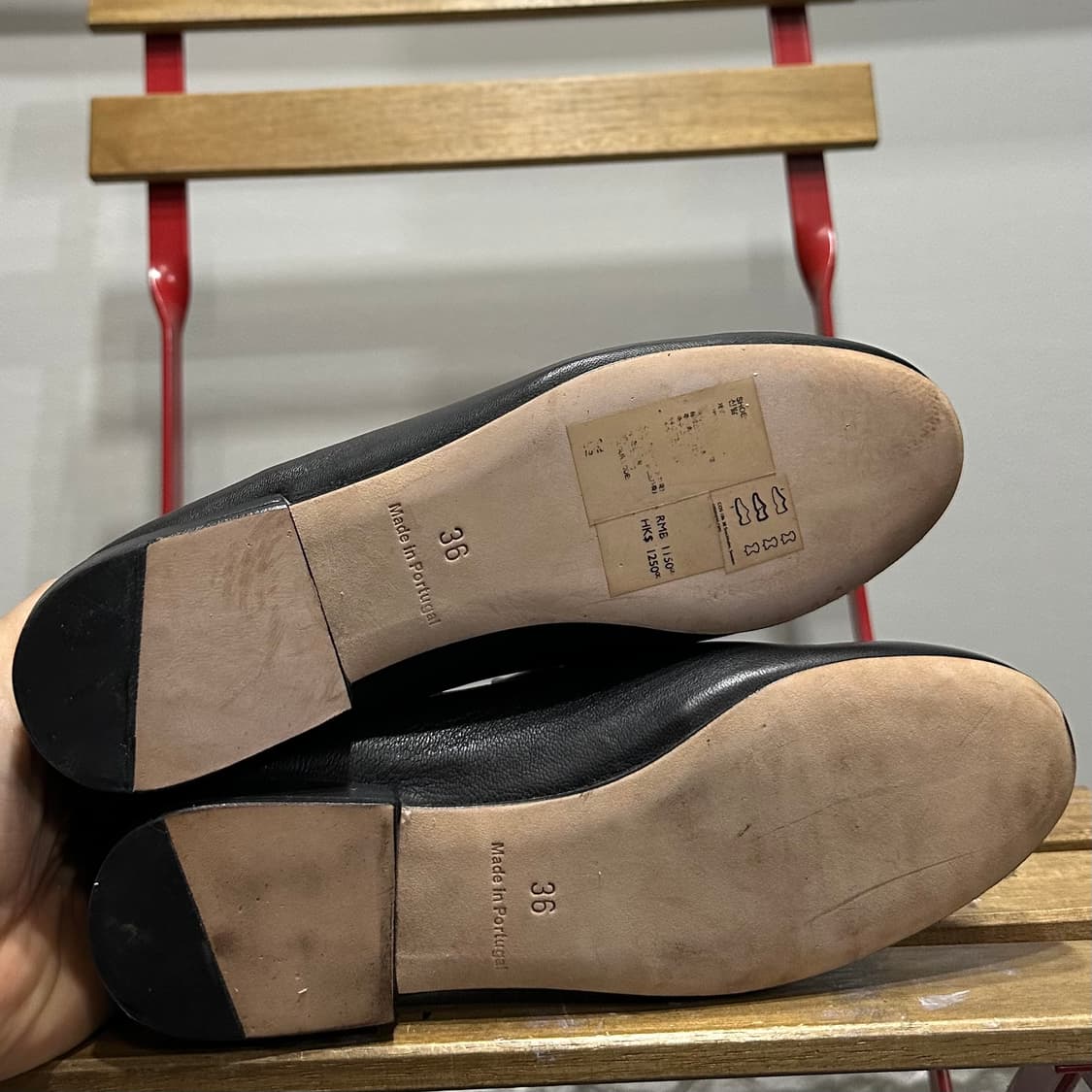 36) COS 코스 로퍼 여성 여자 구두 모카신 레더 블랙 상품이미지6