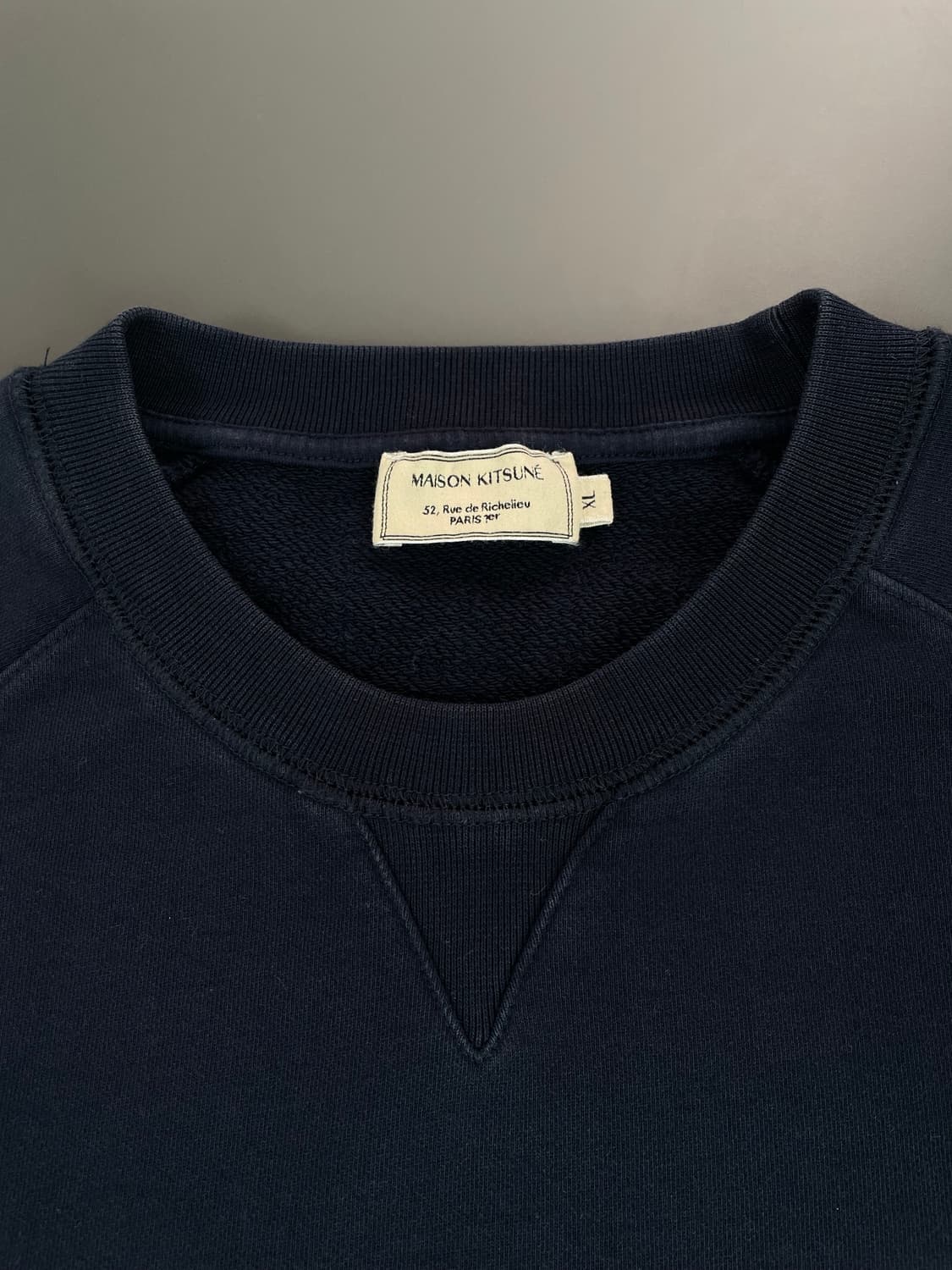 [XL] 메종 키츠네 여우패치 자수로고 맨투맨 상품이미지6