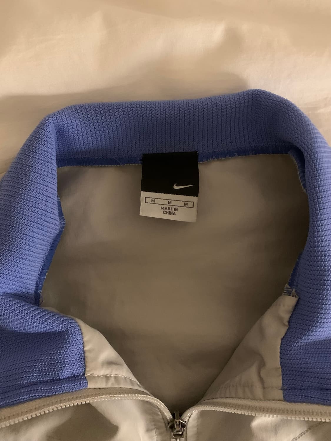 나이키 그레이 스카이 블루 스우시 바람막이 상품이미지4