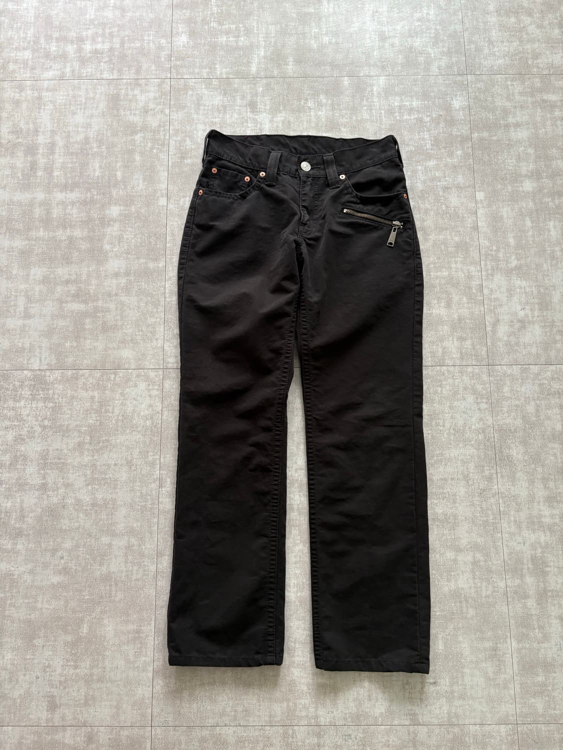 levi’s) straight jeans black 상품이미지10
