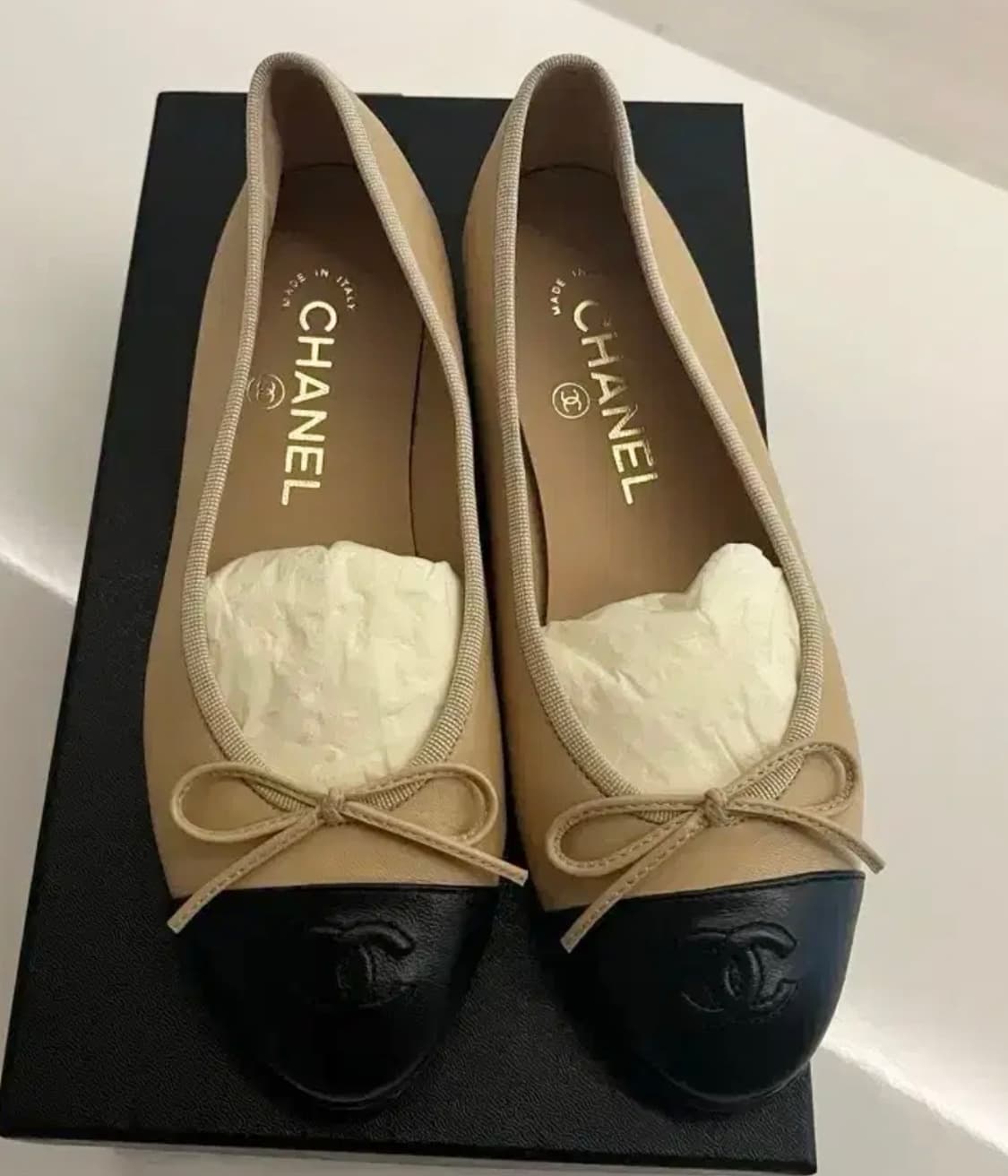 샤넬 플랫슈즈 검베 36 상품이미지1
