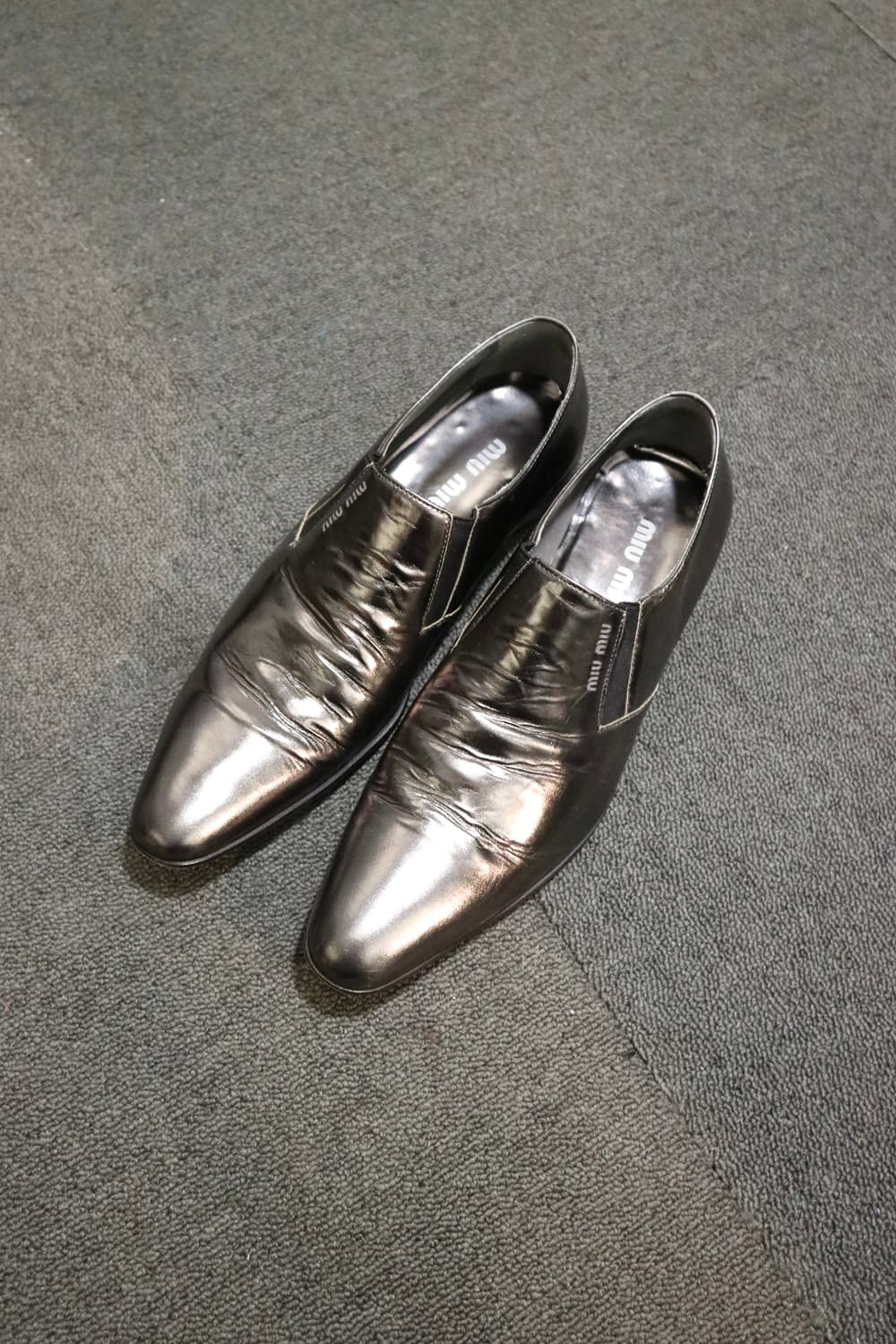 Miu Miu silver derby 상품이미지1