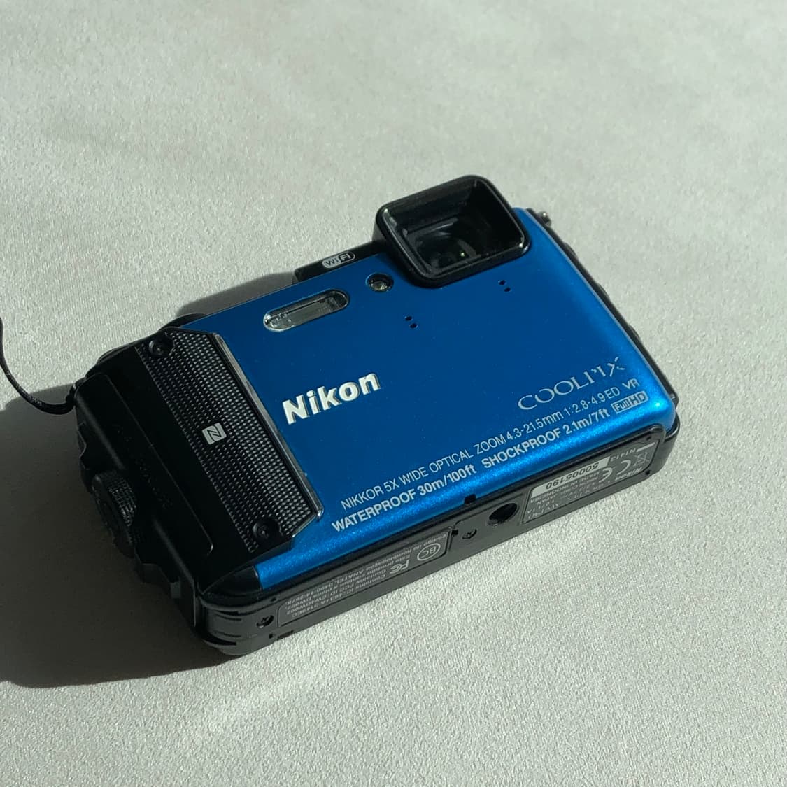니콘 쿨픽스 AW130 블루 (AW100 후속) 상품이미지2