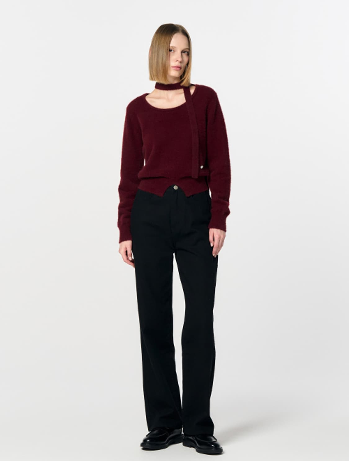 General Idea WOMAN 헤어리 타이 풀오버 small   상품이미지3