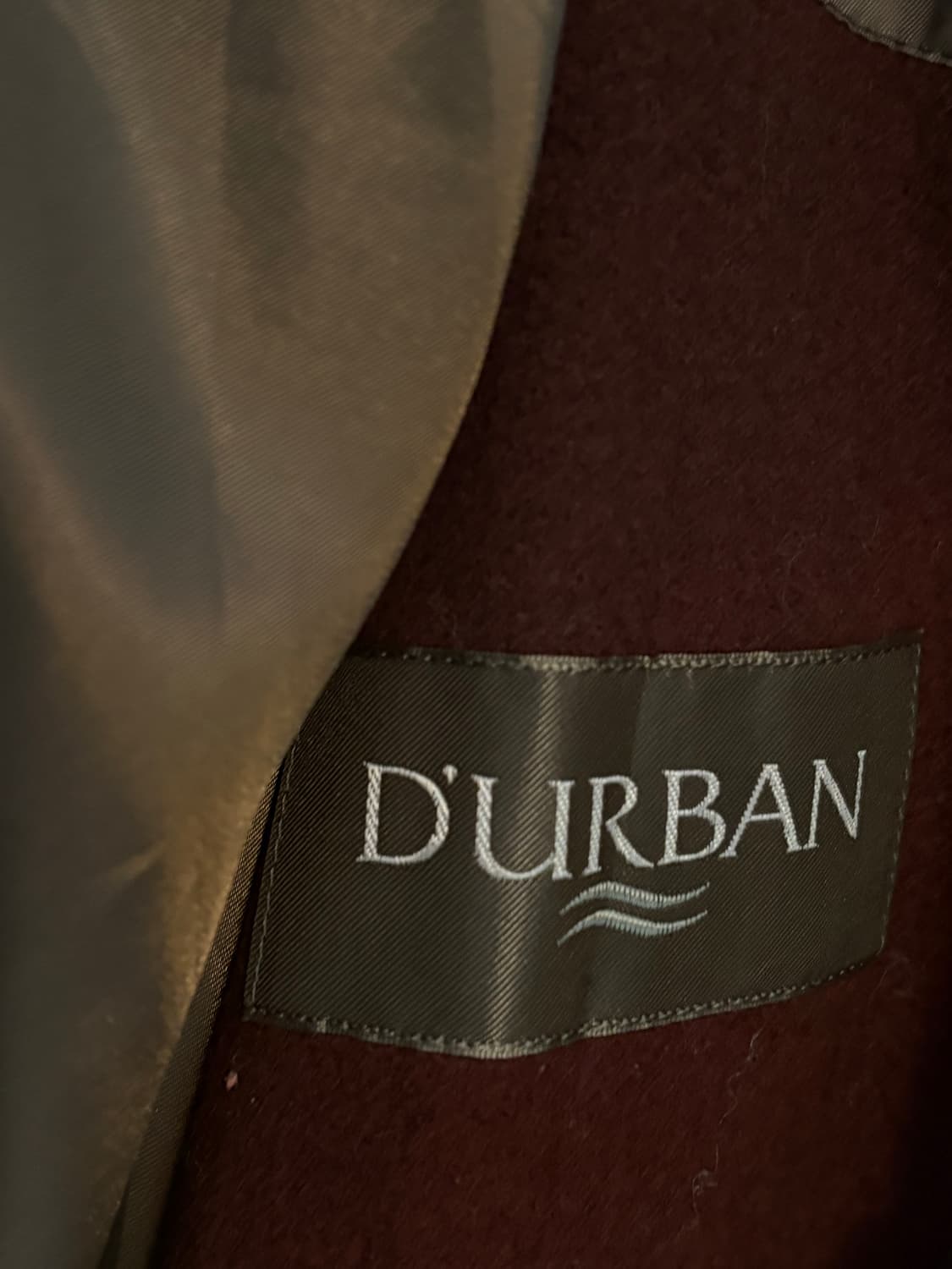 D'URBAN 남성 트렌치 코트 상품이미지3