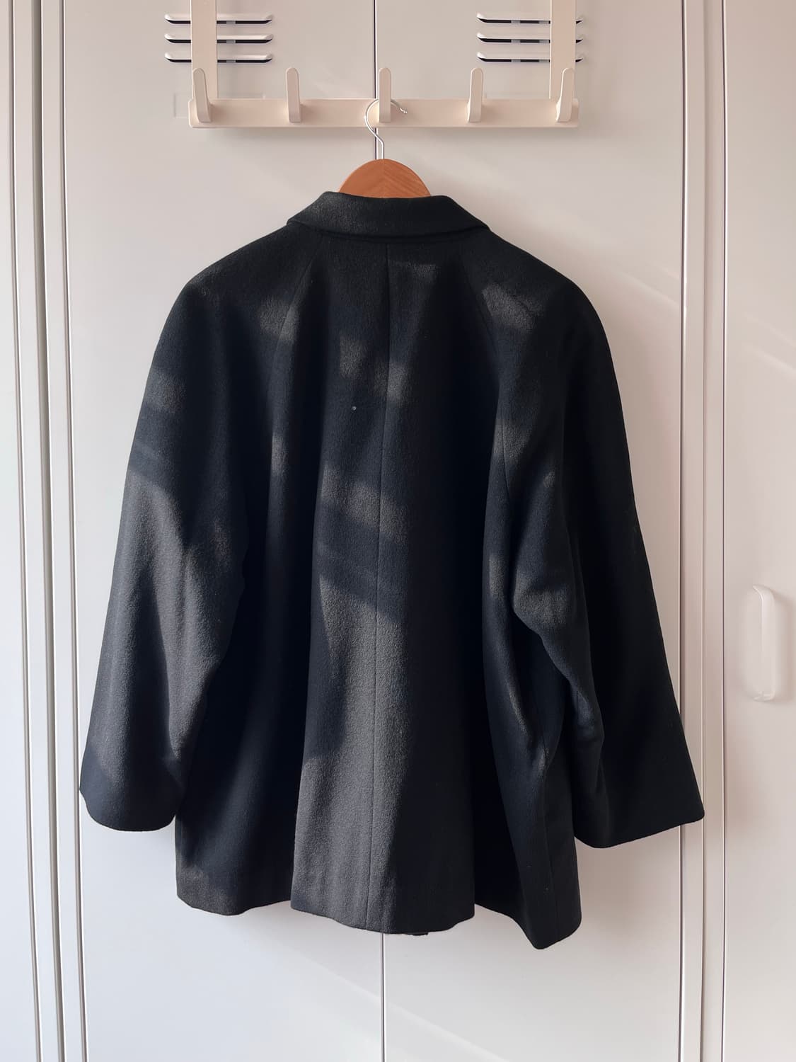 Gran sasso 그랑사쏘 오버핏 더블버튼 울 롱코트 상품이미지9