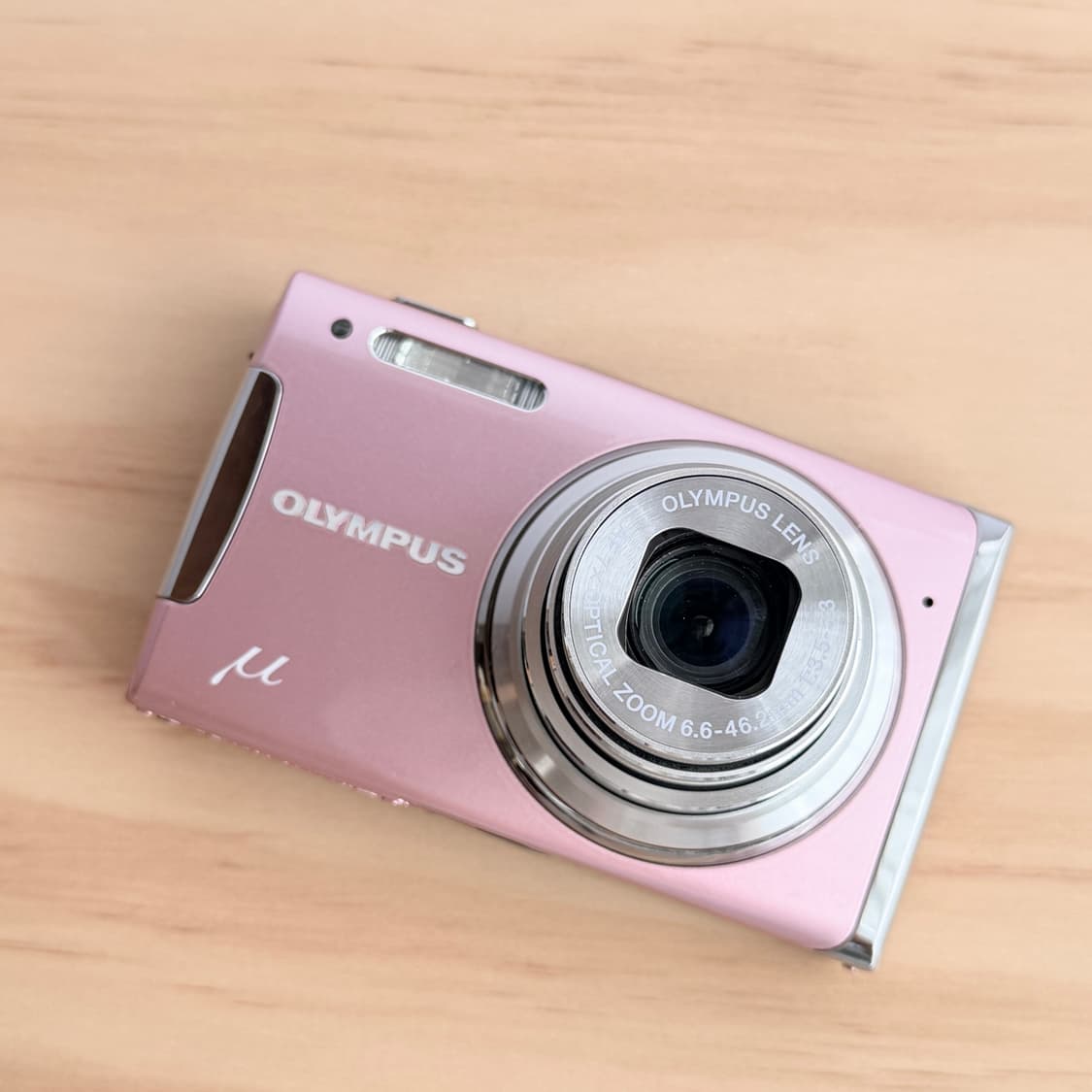 ✨미품 (희귀 컬러/풀구성) ✨딸기우유 핑크! 올림푸스 뮤 1060 상품이미지5