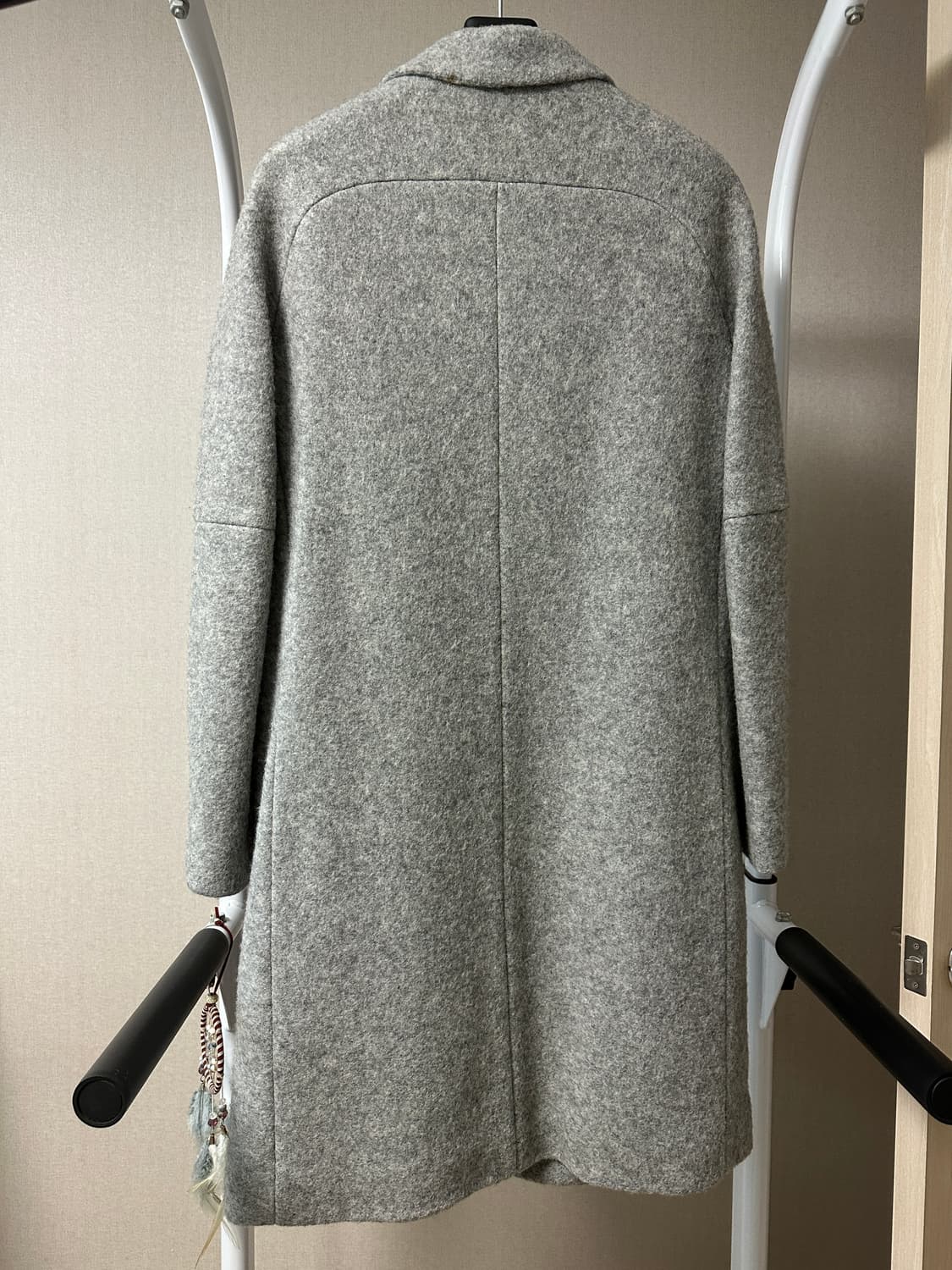 지오지아 울져지 오버핏코트 95 그레이 상품이미지3