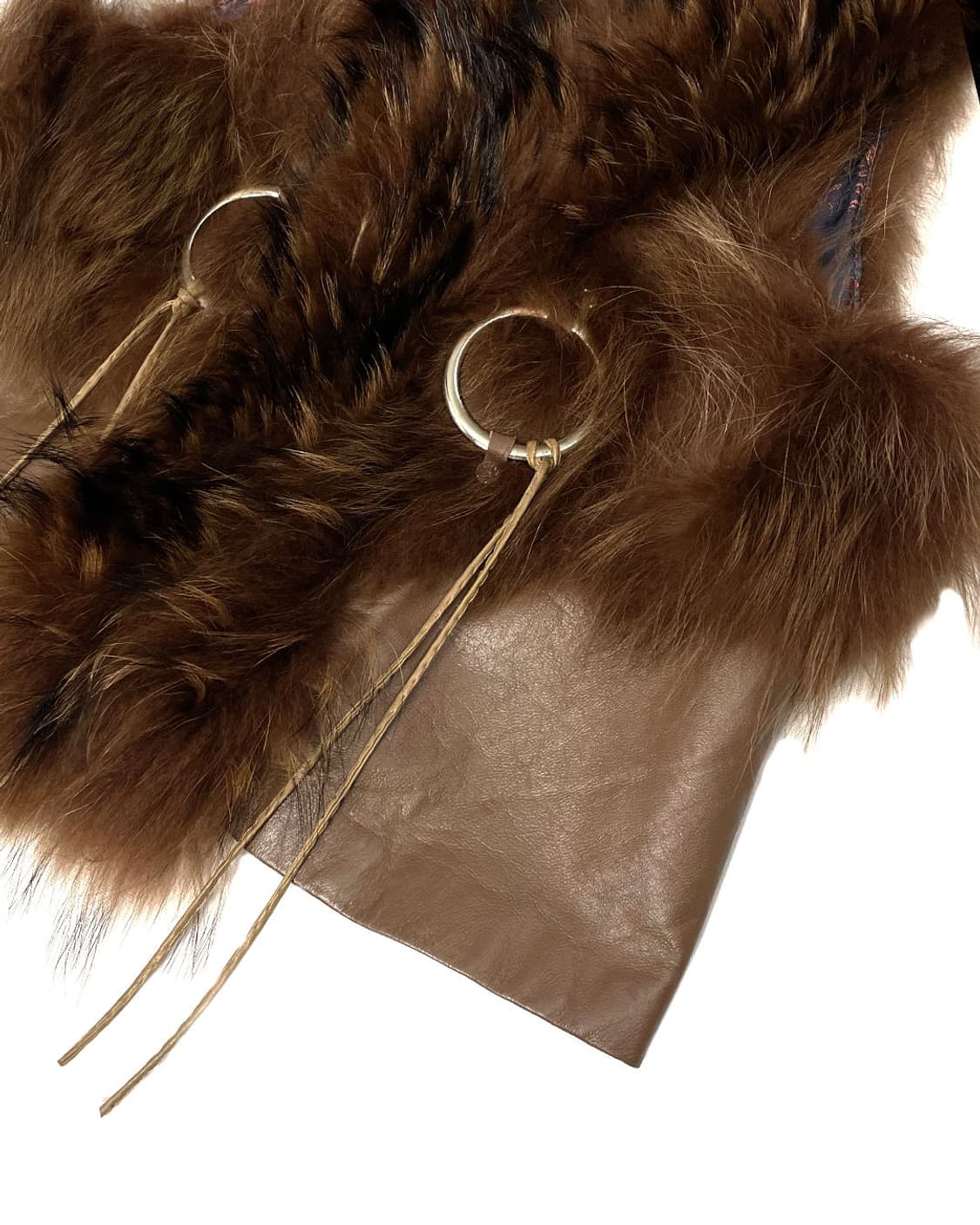 vintage 래빗퍼트리밍 베스트 상품이미지5