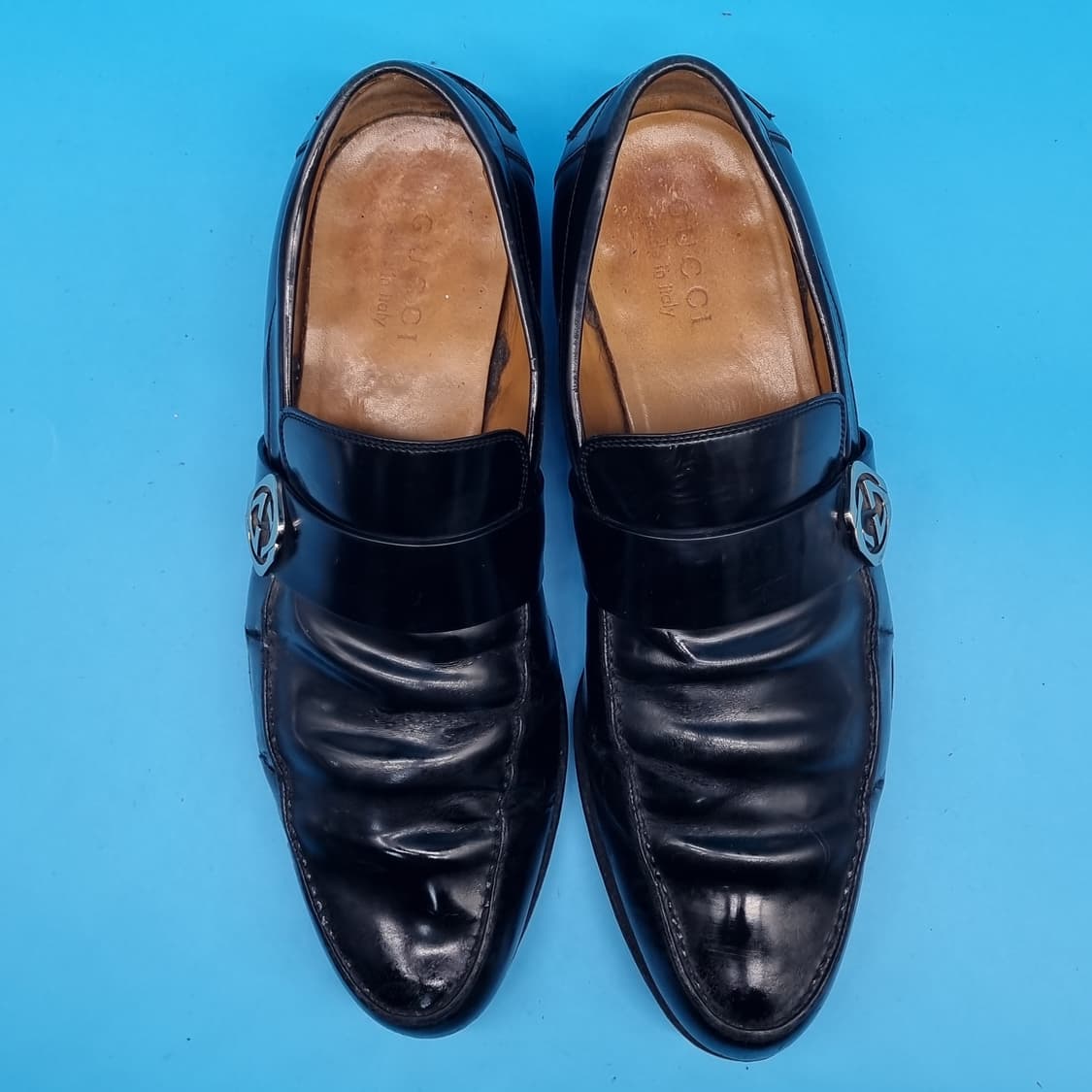 o 정품 구찌 남성로퍼 실사이즈 265 상품이미지2