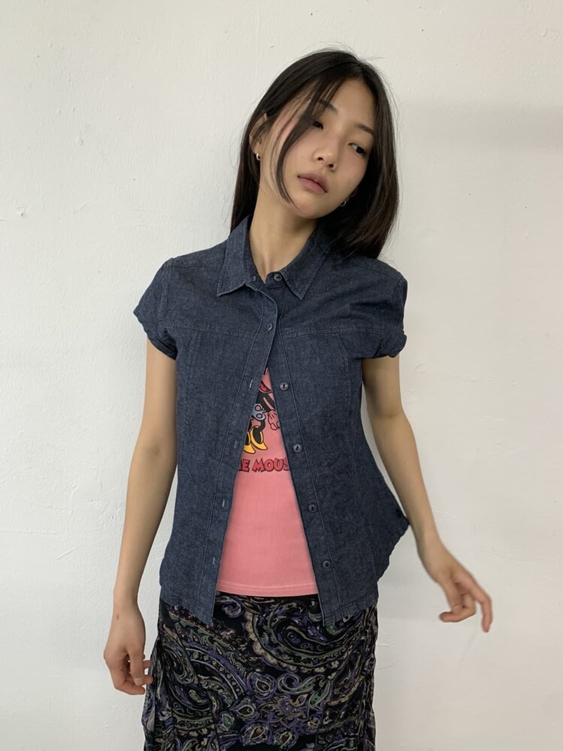 Ralph lauren indigo denim shirt 상품이미지2