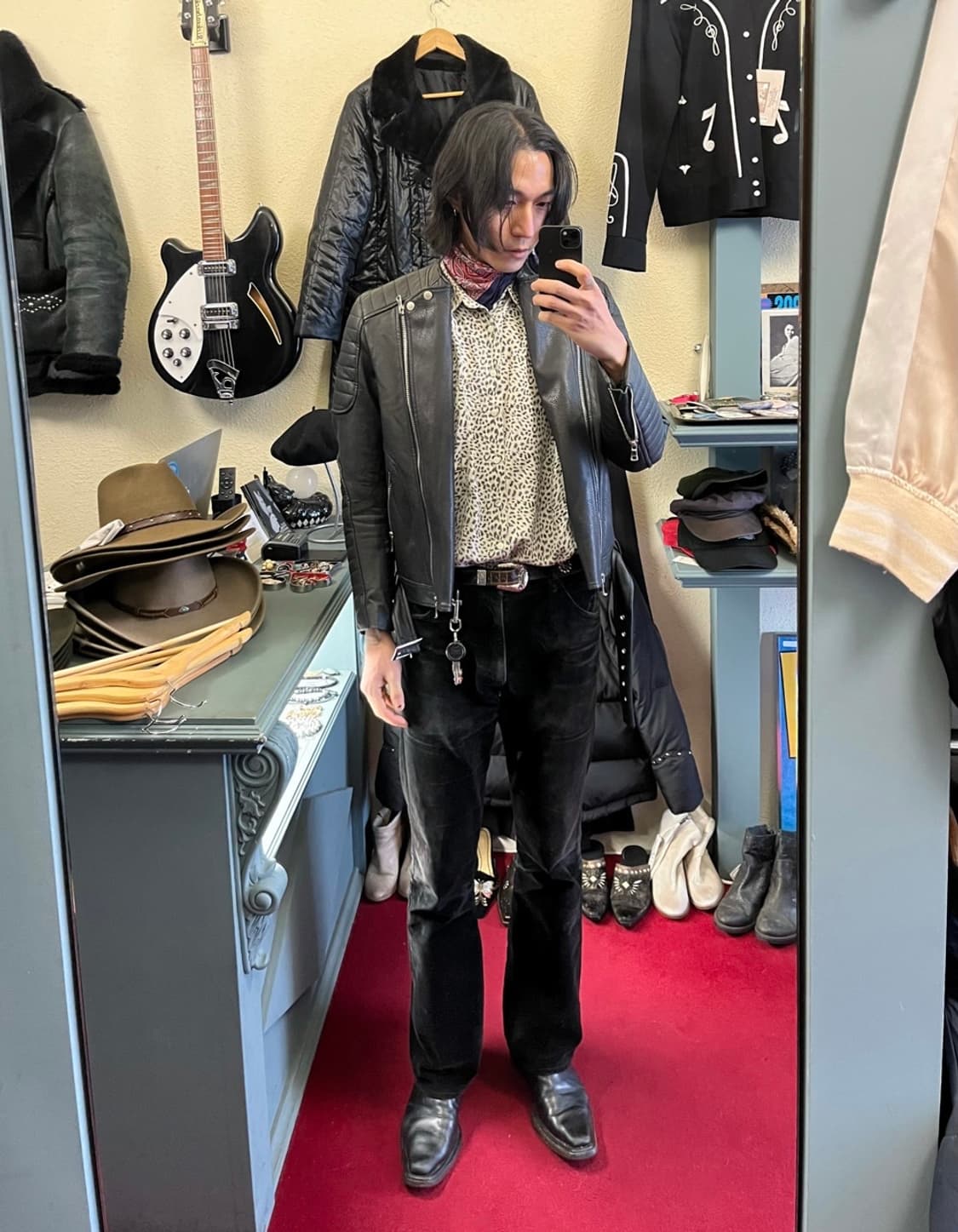 DOUBLE RIDERS LEATHER JACKET 상품이미지5