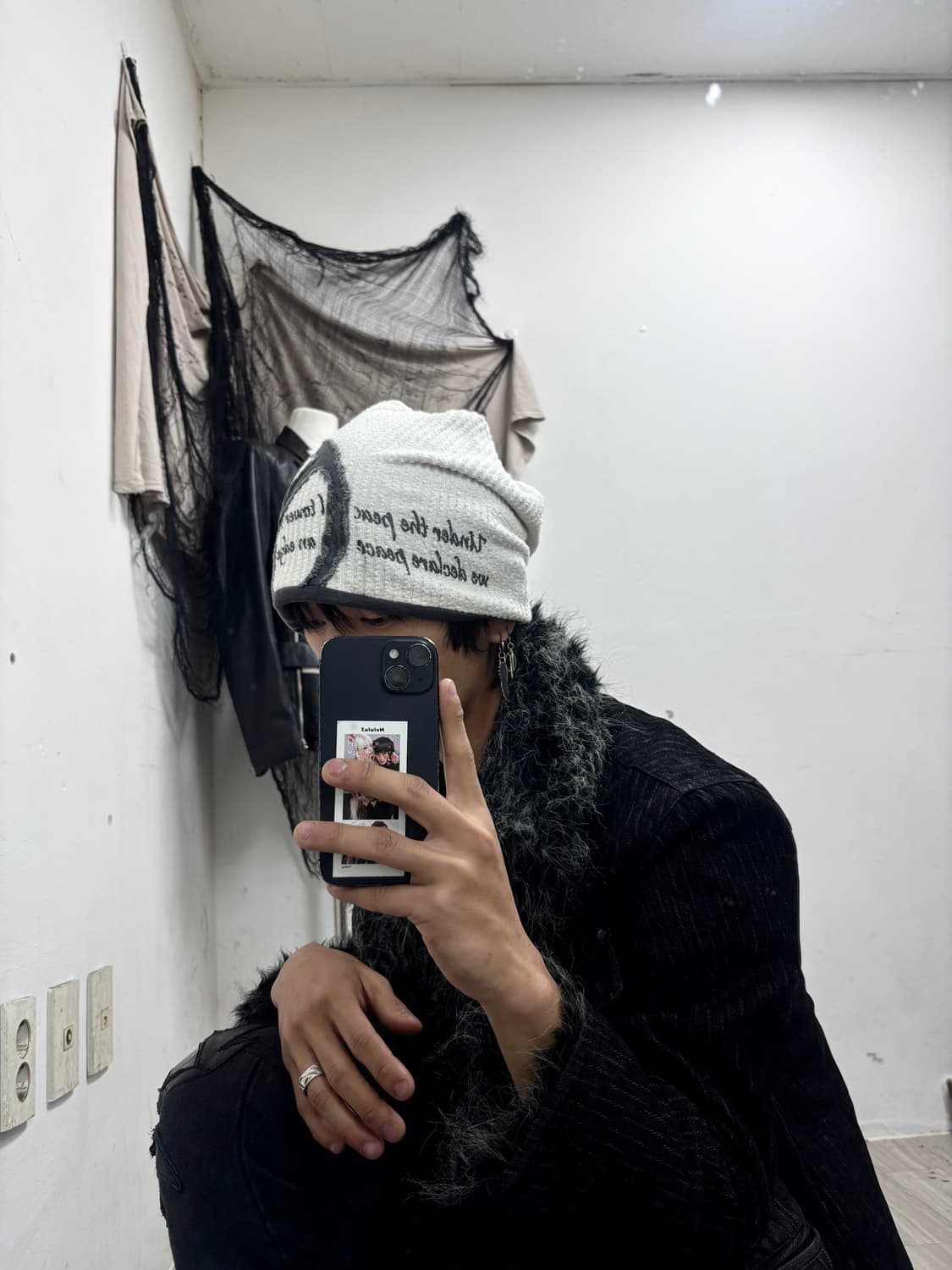 4 Y2K Print Beenie (공용Free) 3.5 상품이미지7