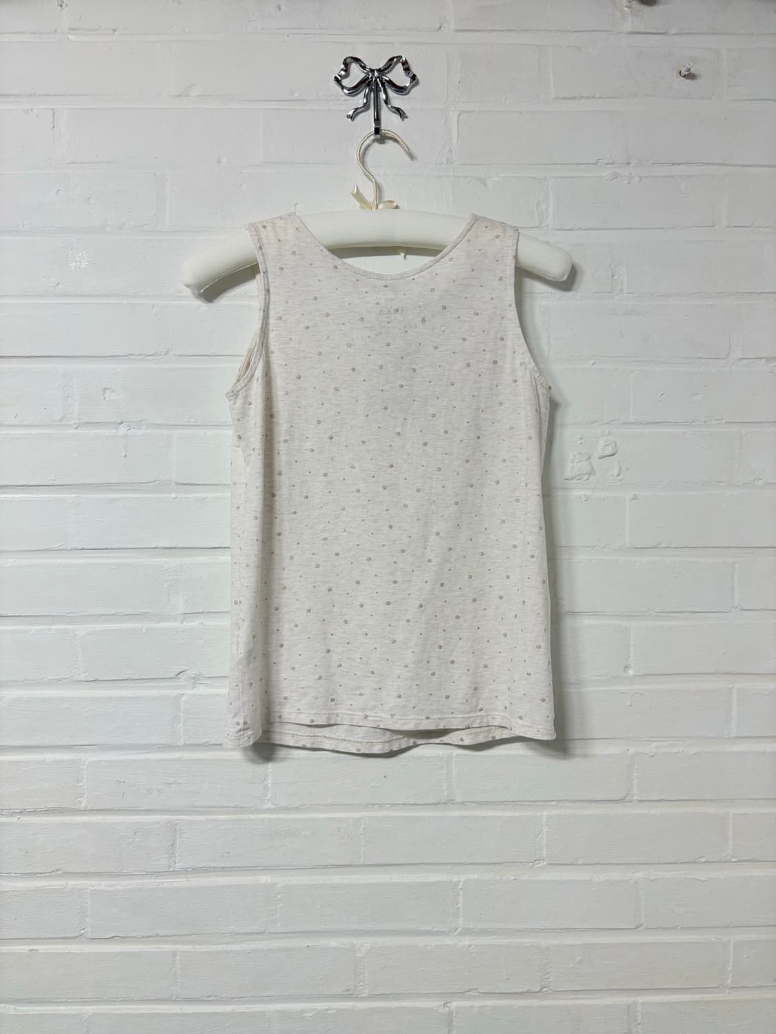 jpn vintage lace dot sleeveless 상품이미지2