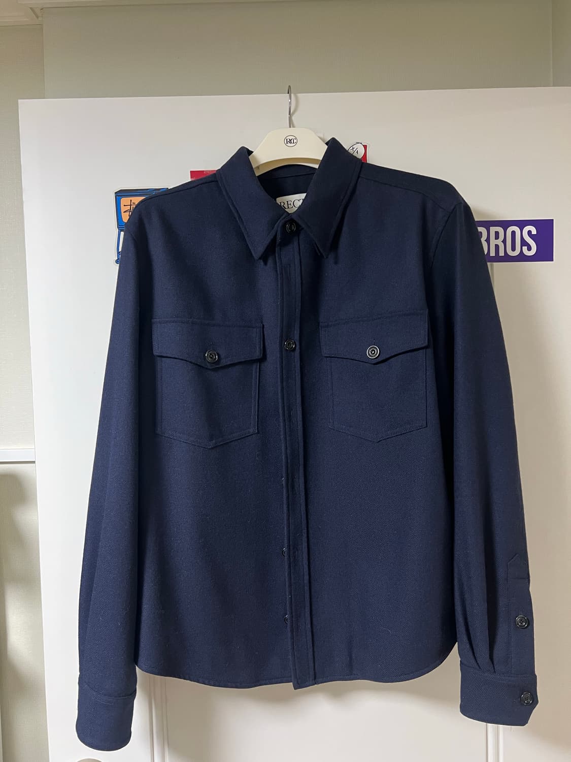 [M] 렉토 포켓 오피스 셔츠 상품이미지1