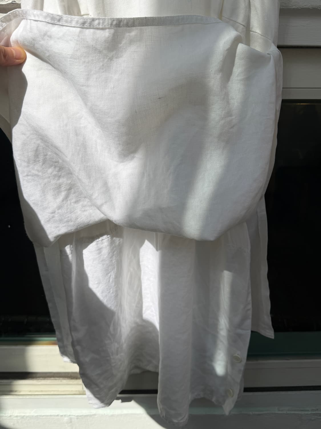 Valentino 발렌티노 코튼 화이트 반팔 드레스 44 상품이미지7