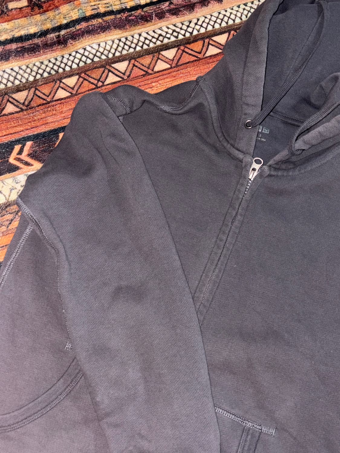 UNIQLO 빈티지 2way 후드집업 상품이미지2