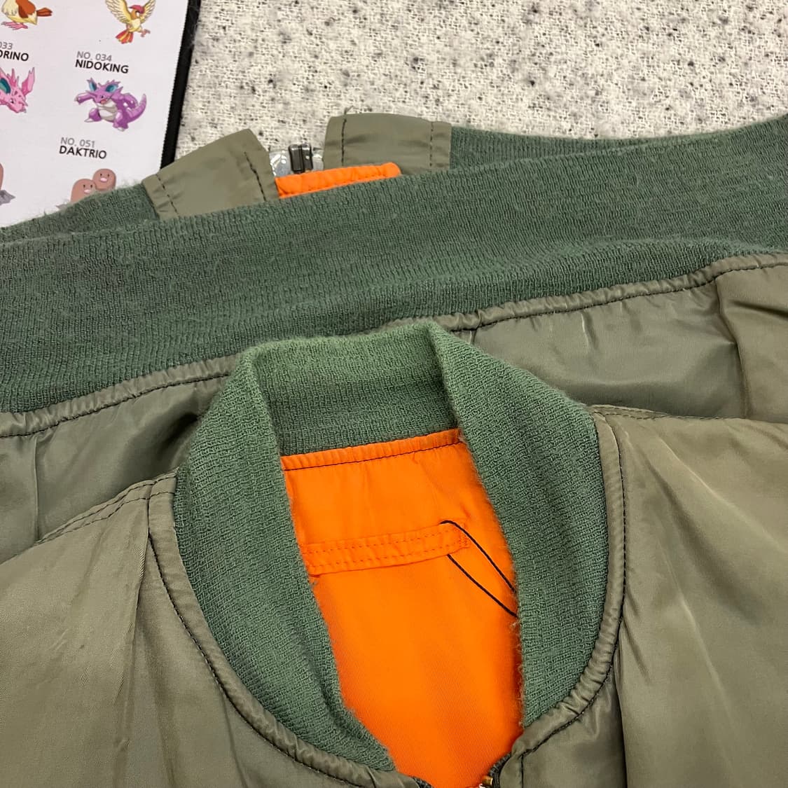 usa 알파인더스트리 항공점퍼 ma1 상품이미지8