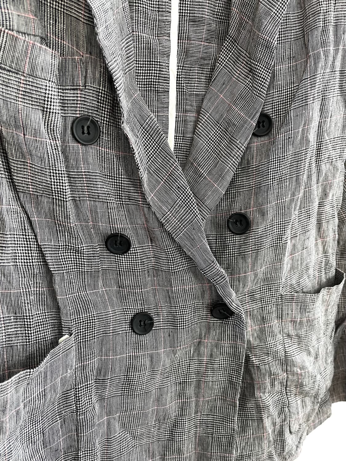 드리스 반 노튼 린넨 더블 버튼 블레이저 자켓 상품이미지4