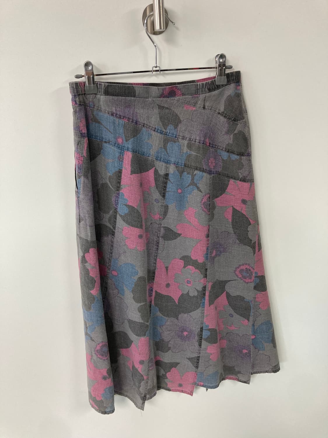 플라워 절개 롱스커트 상품이미지5