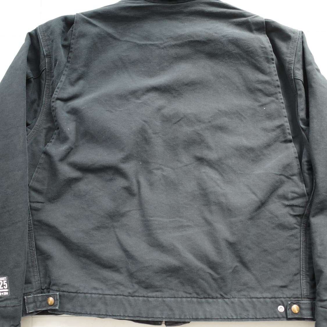 125주년 칼하트 001 블랭킷 워크 자켓 블랙 MADE IN USA 상품이미지8