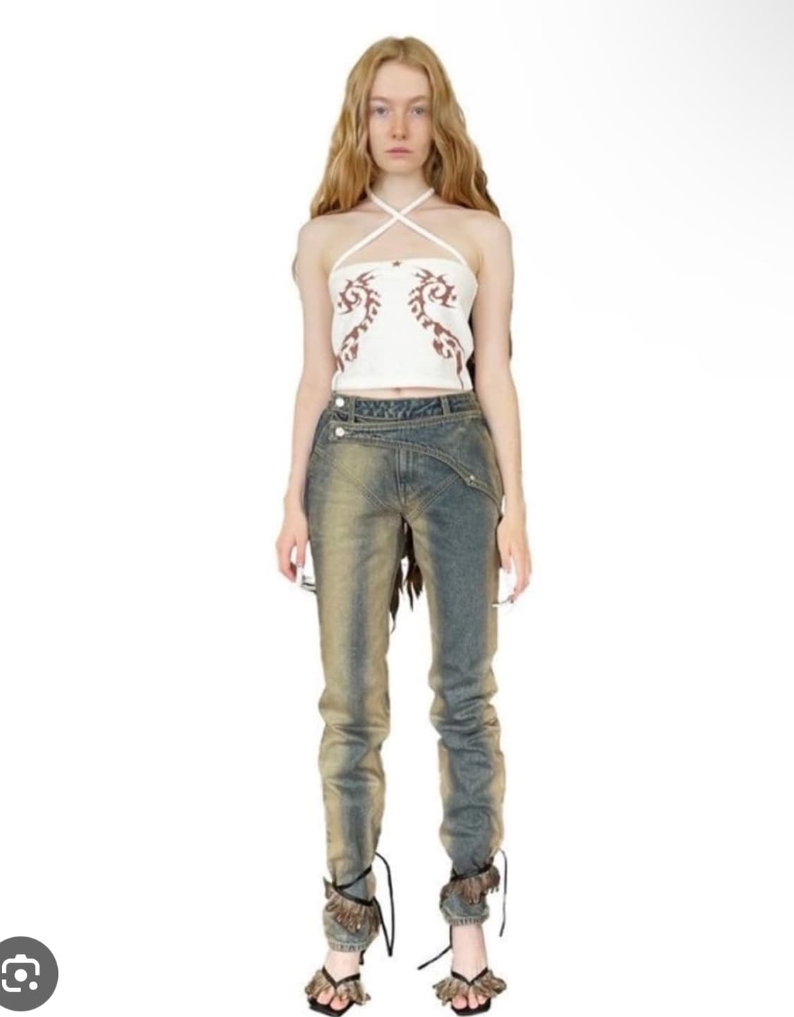 604서비스 더블 레이어 진 팬츠 double layer jean M 상품이미지2