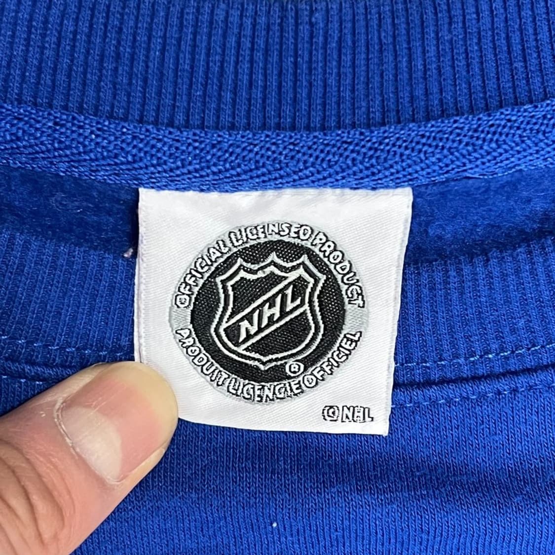 nhl 캐나디언즈 배색 맨투맨 v1153 상품이미지6