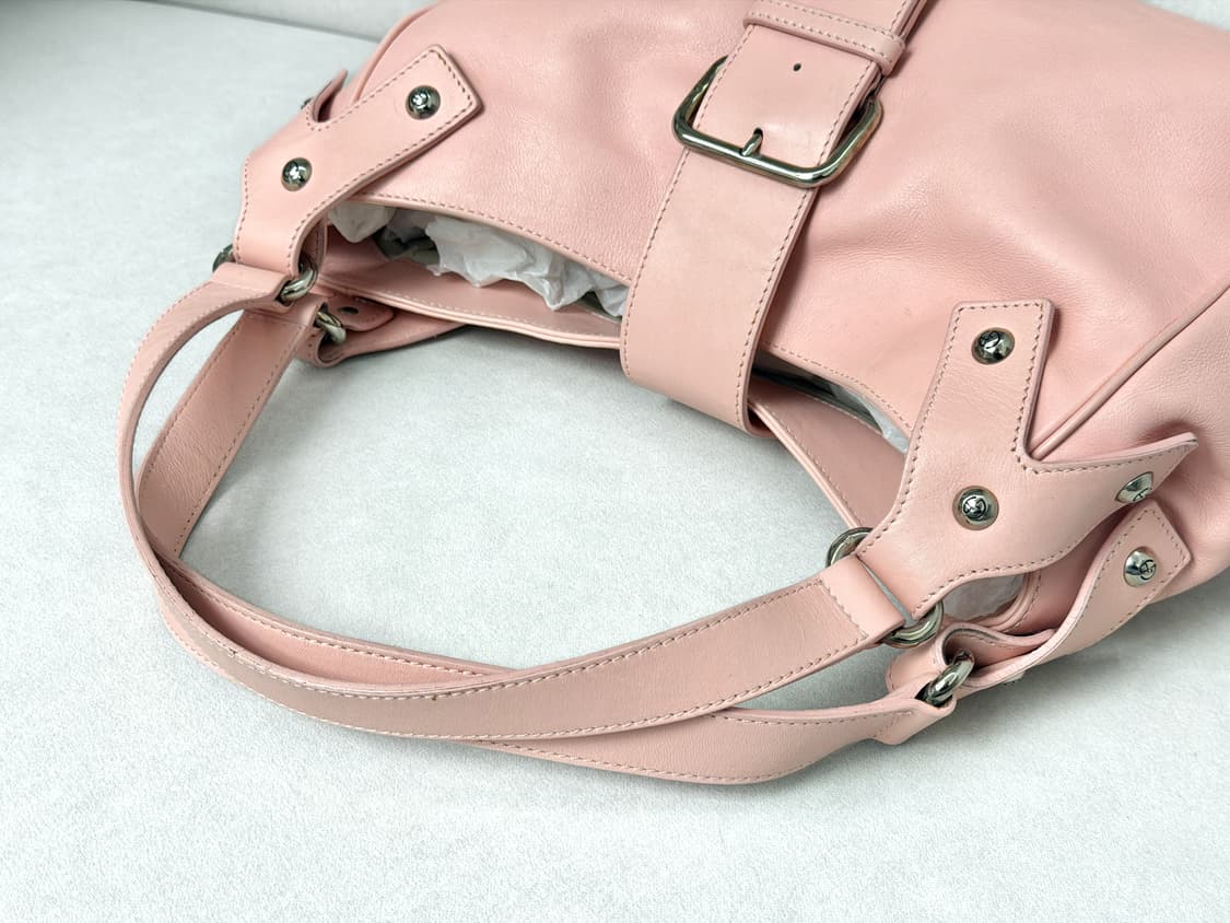 조르지오 아르마니 레더 버클 숄더백 상품이미지5