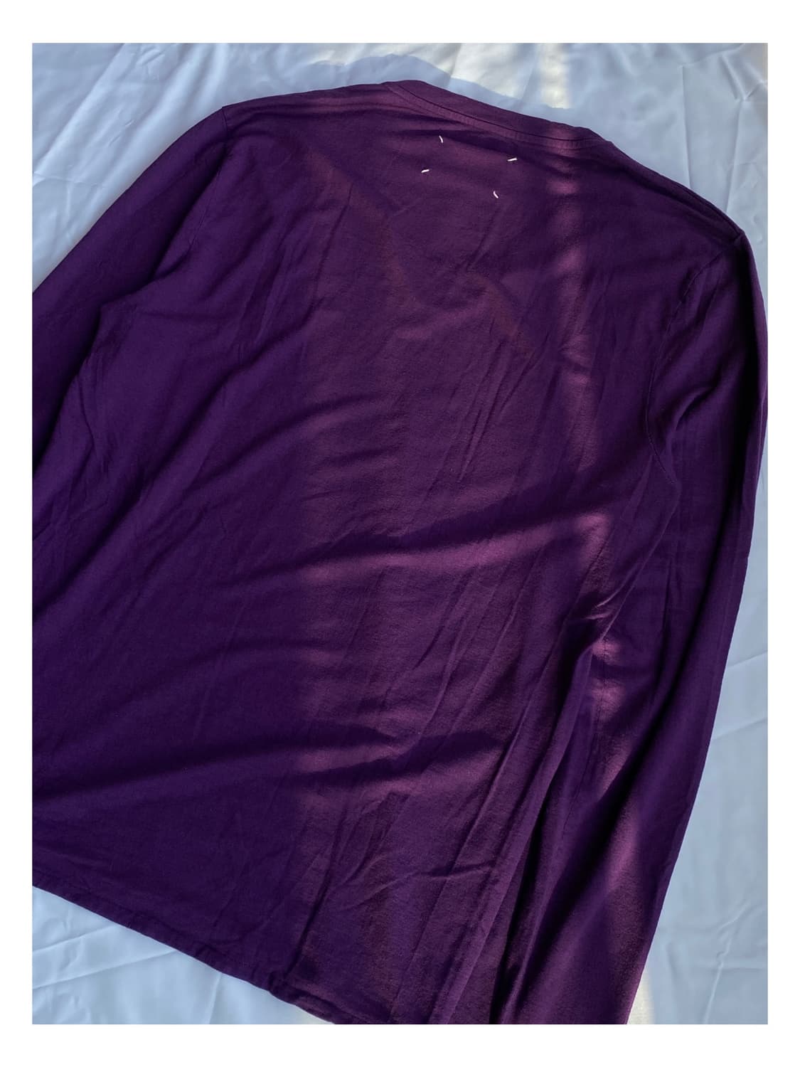 마틴 마르지엘라 08fw 백스티치 실켓 울 니트 롱슬리브 아카이브 상품이미지4