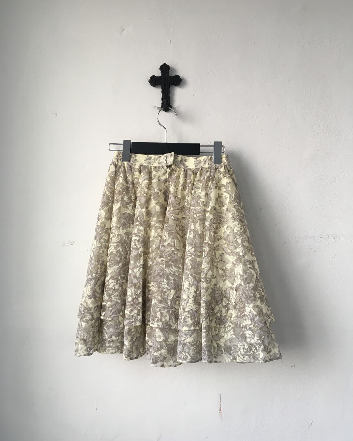 Flower pattern skirt 상품이미지2