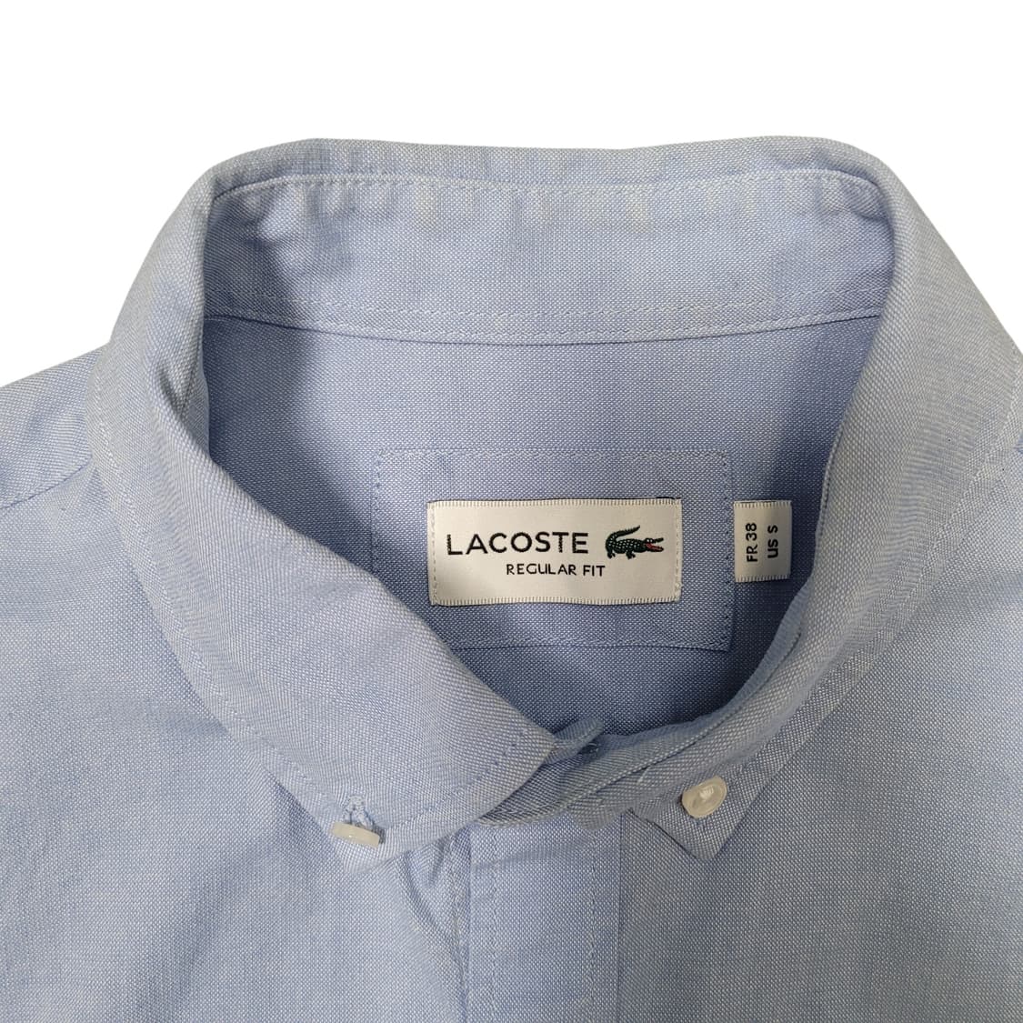 라코스테 라이트블루 옥스포드 셔츠 상품이미지3