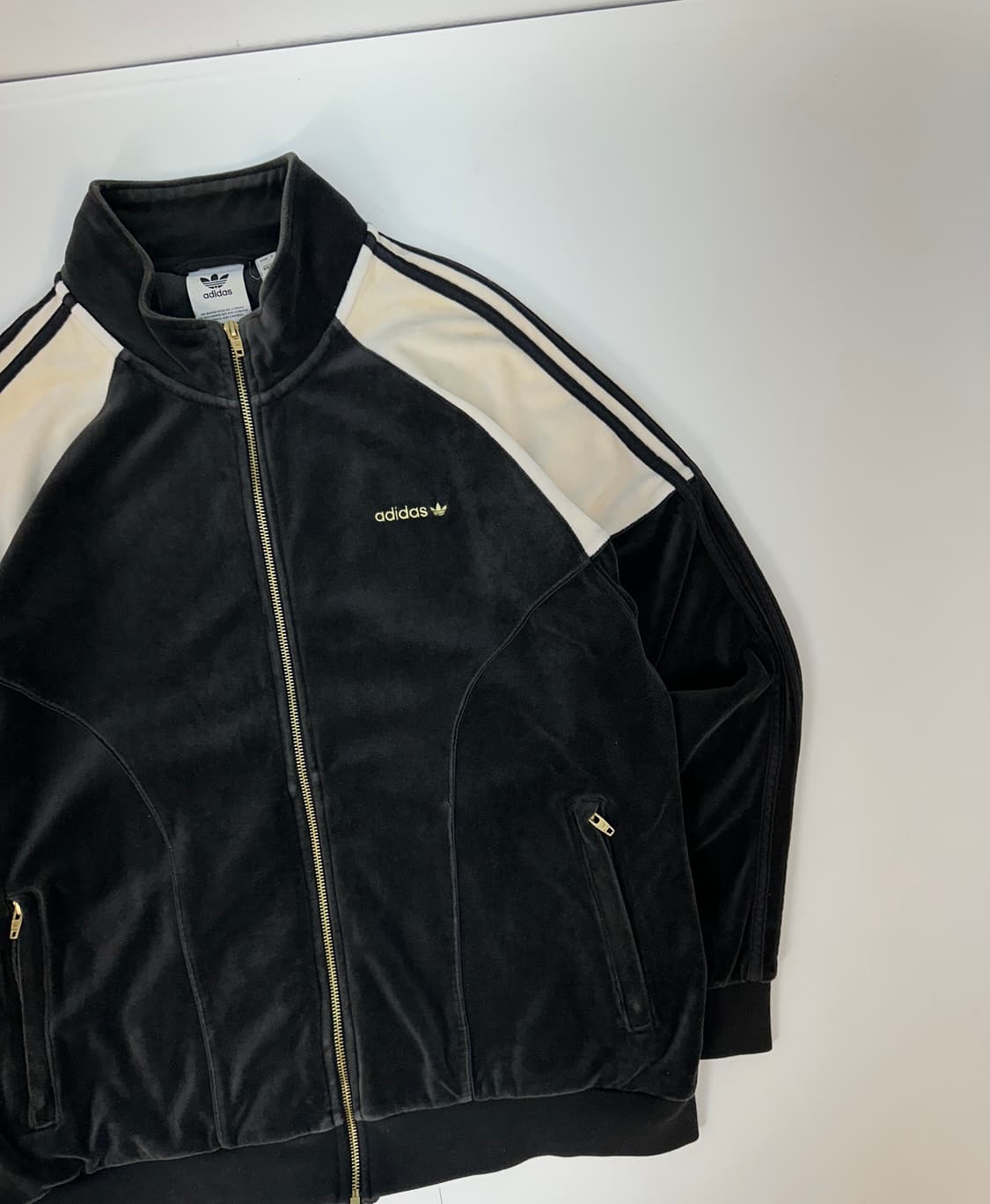 아다스 벨루어 져지 트랙탑 xxl  상품이미지2