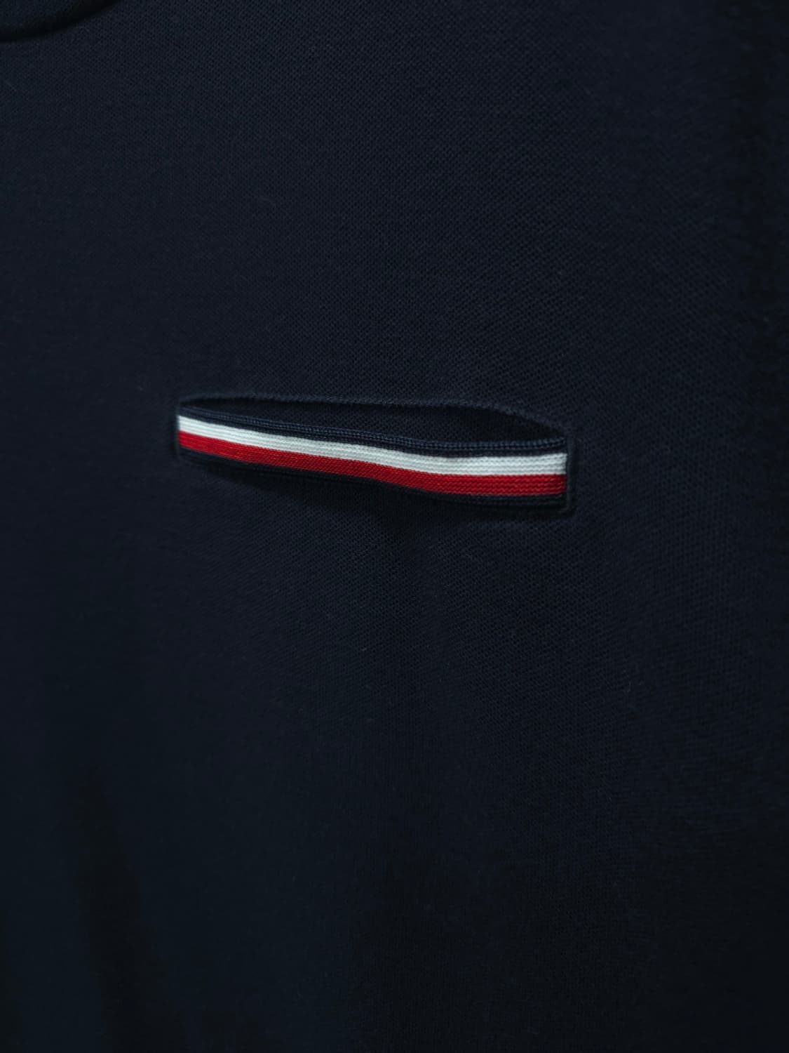 타미힐피거 오가닉 코튼 시그니처 배색 포켓 반팔 티셔츠(100) 상품이미지3