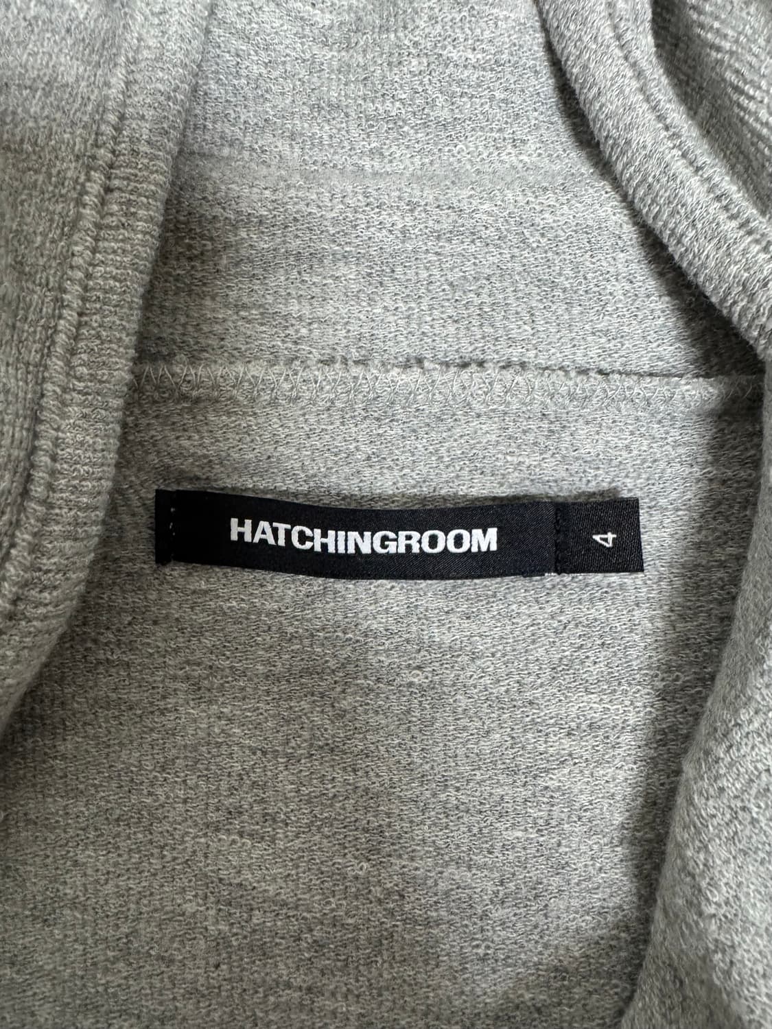 해칭룸 Layer Base Hoodie M.Grey  상품이미지4