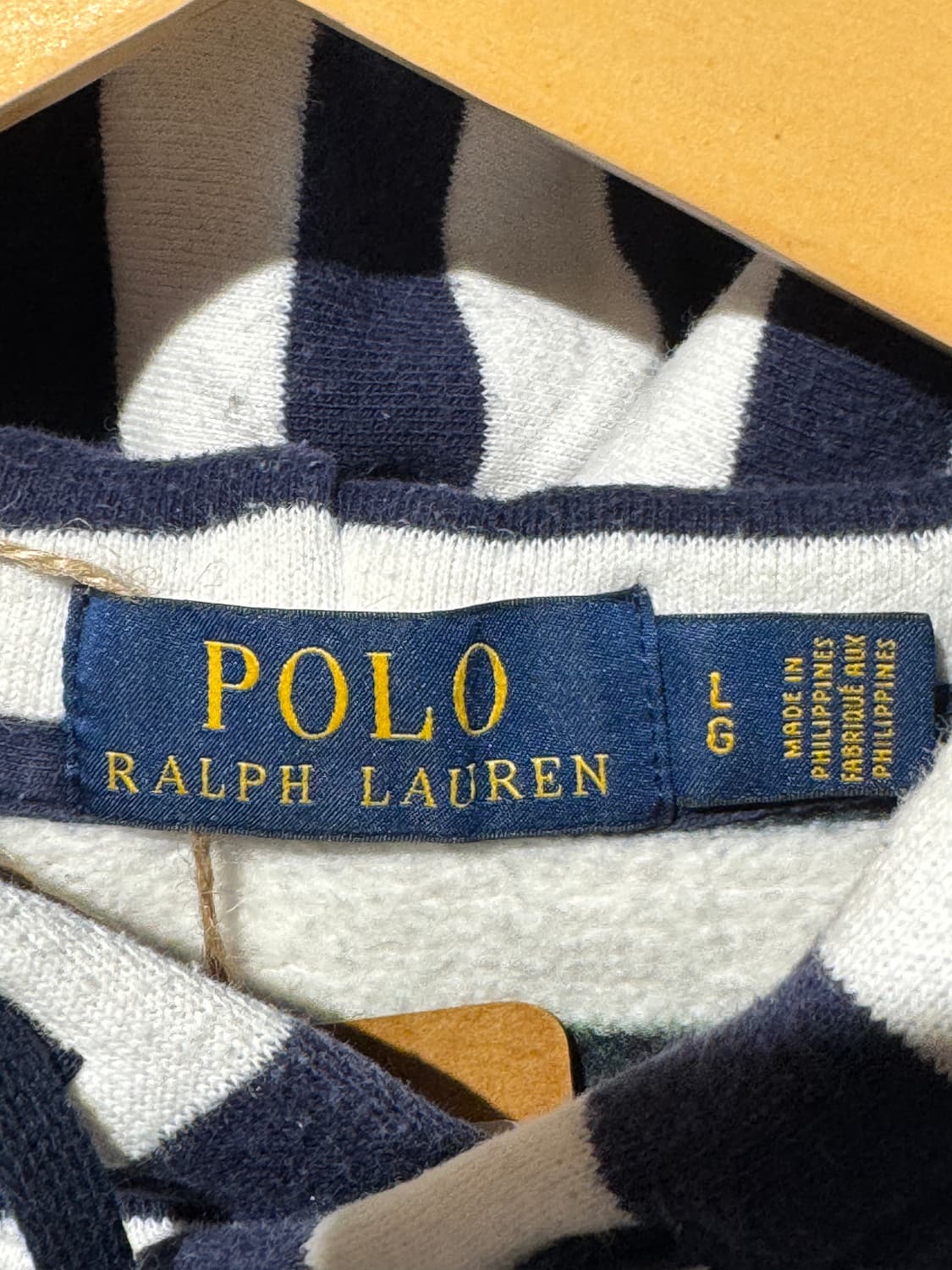 폴로랄프로렌 크로스플래그 후드티 L 상품이미지5