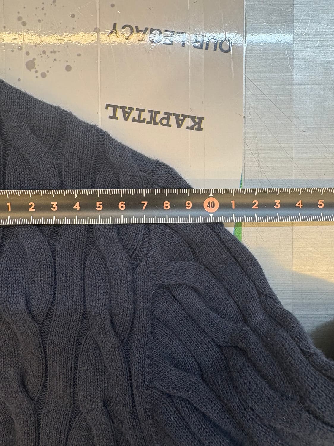 비비안 웨스트우드 레드라벨 케이블 니트 가디건 상품이미지7